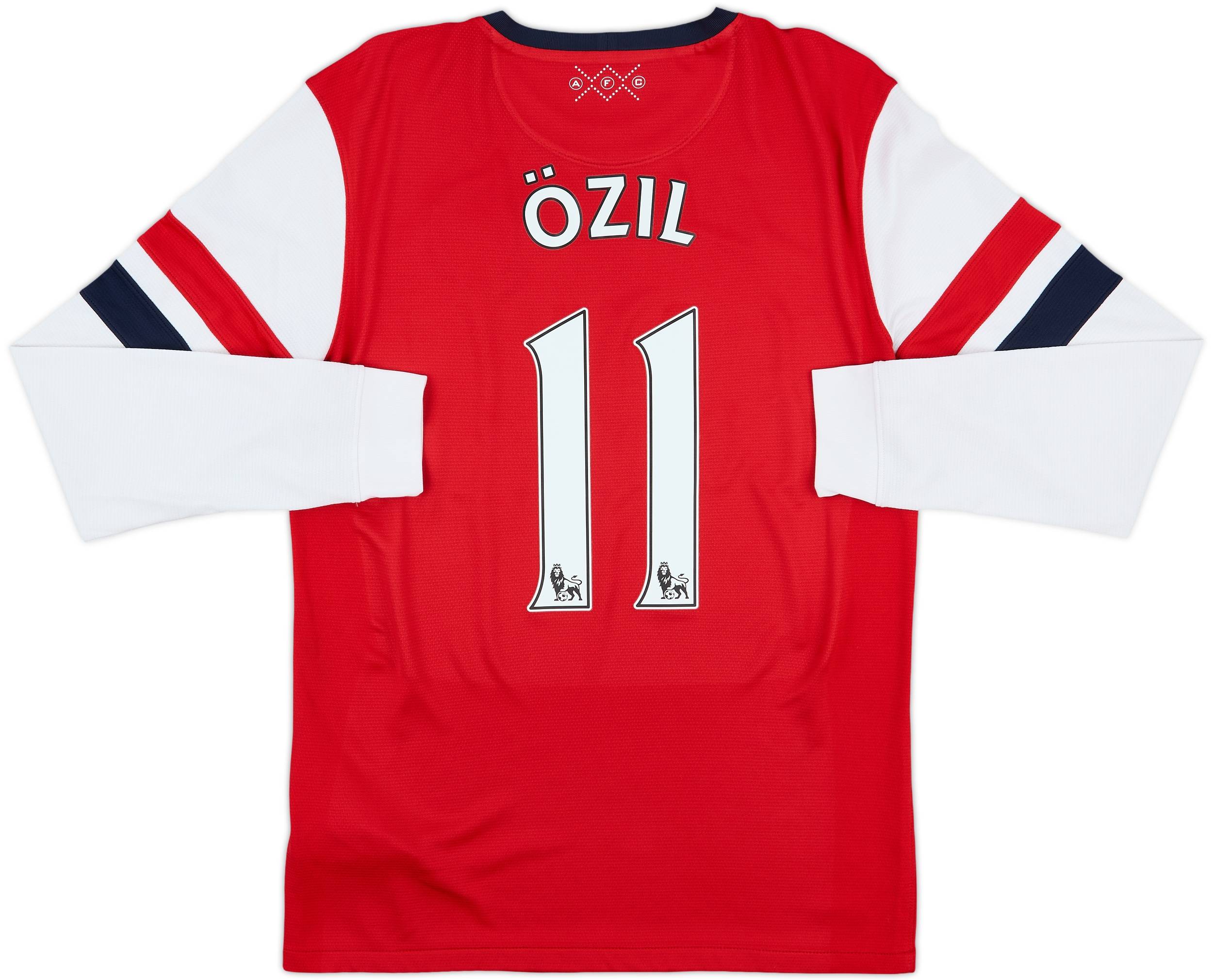 2012-14 Arsenal Home L/S Shirt Ozil #11 - 8/10 - (S)