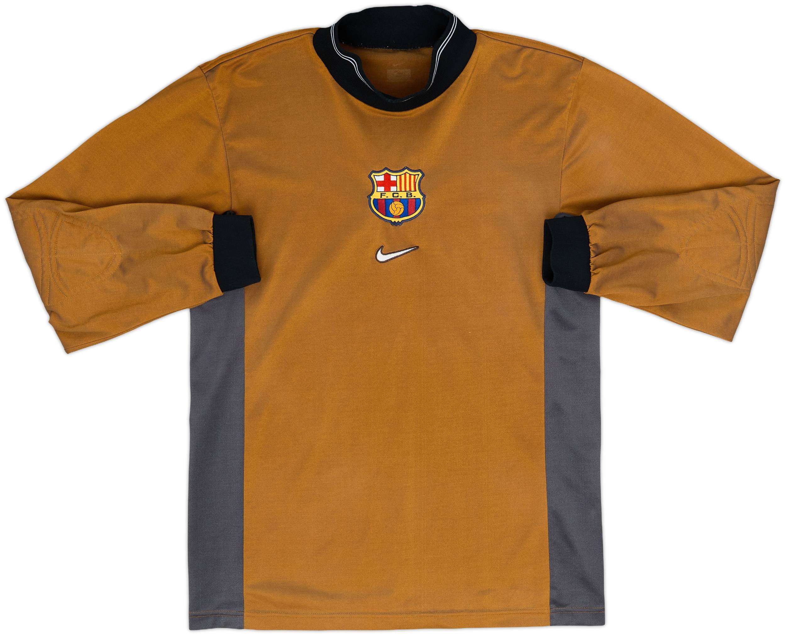 1999-00 Barcelona GK Shirt - 8/10 - (L)