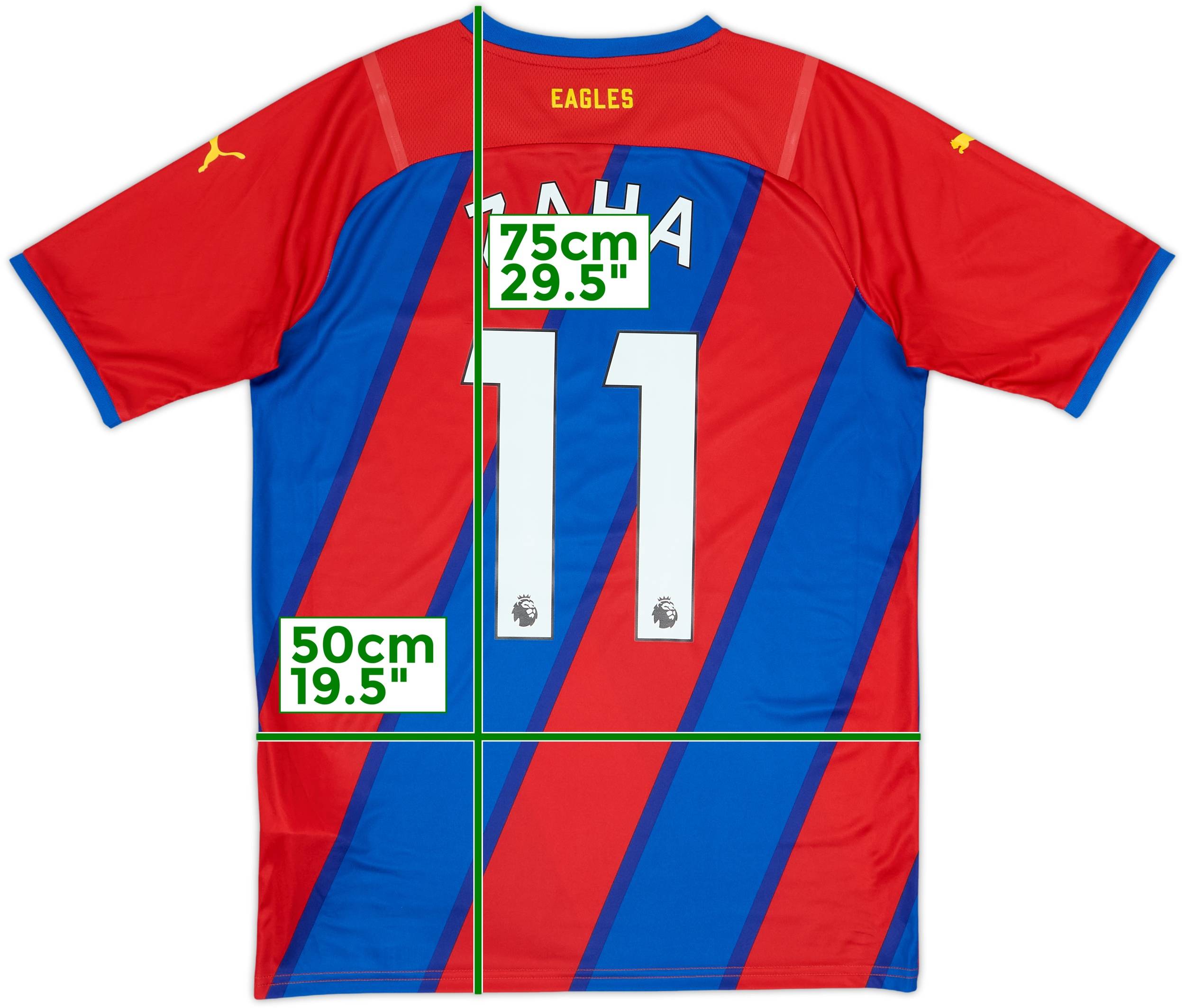2021-22 Crystal Palace Home Shirt Zaha #11 - 10/10 - (M)
