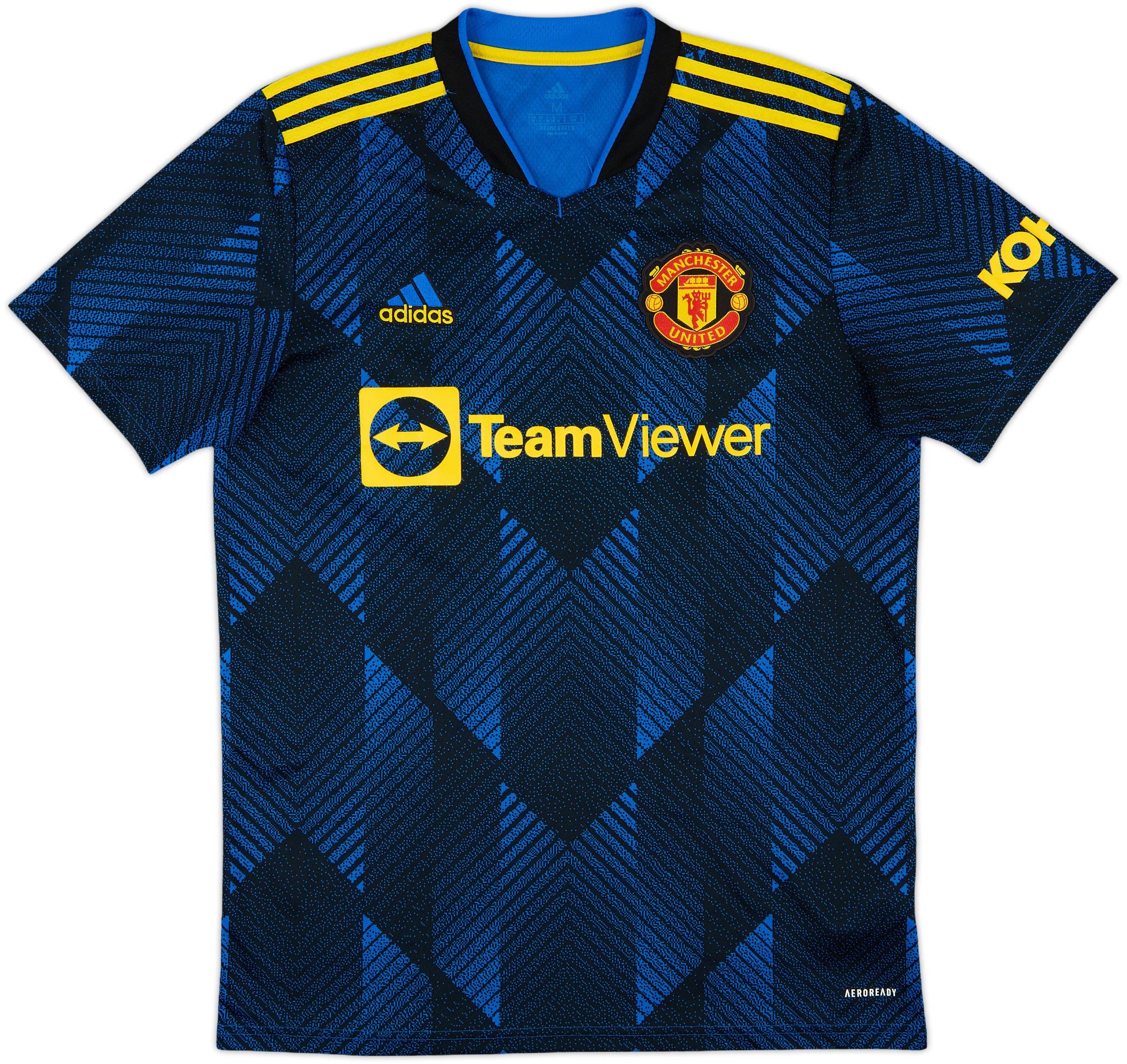 2021-22 Manchester United Third Shirt Sancho #25 - 9/10 - (M)