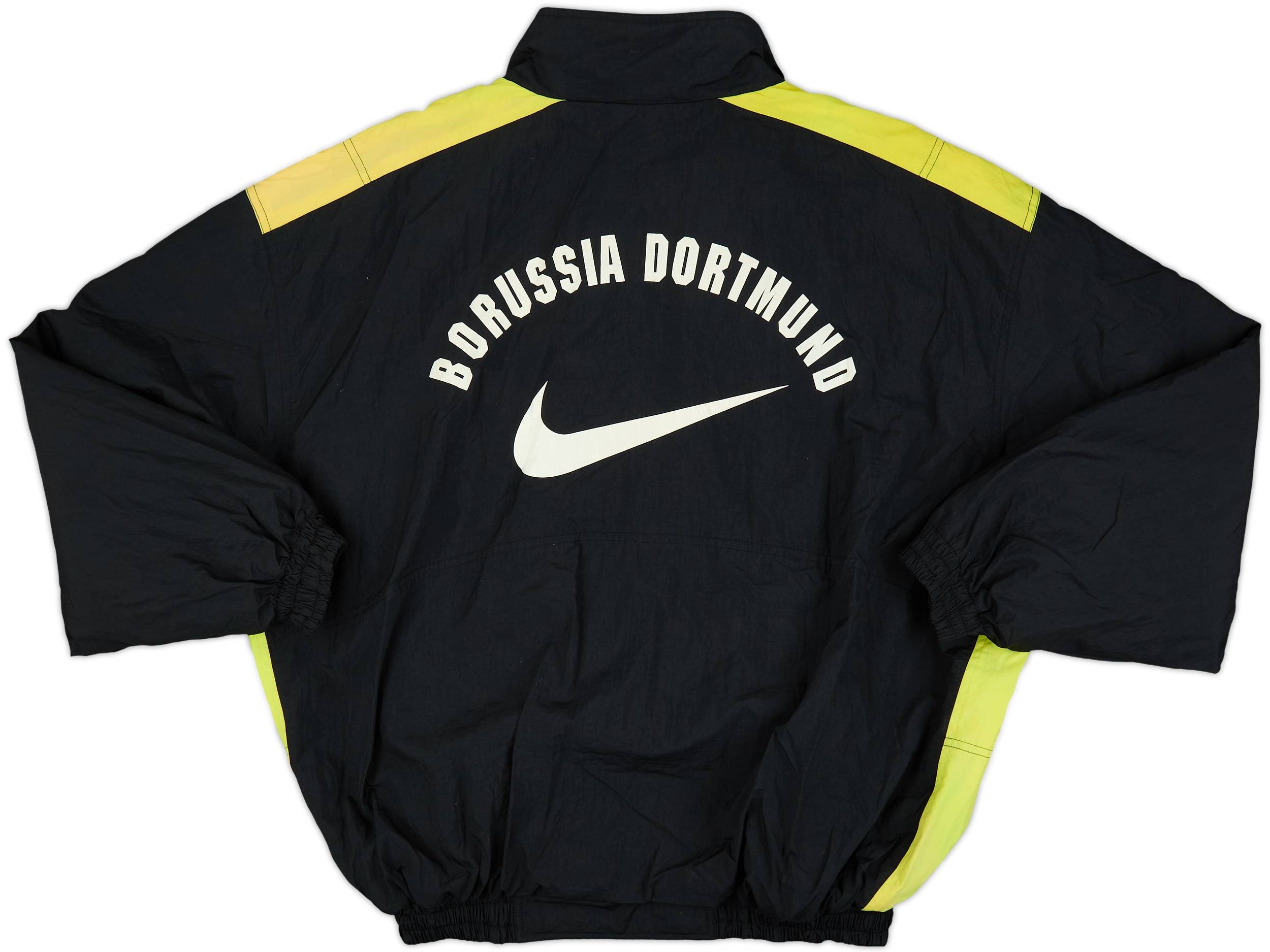 1995-96 Borussia Dortmund Nike Padded Bench Coat - 7/10 - (XXL)