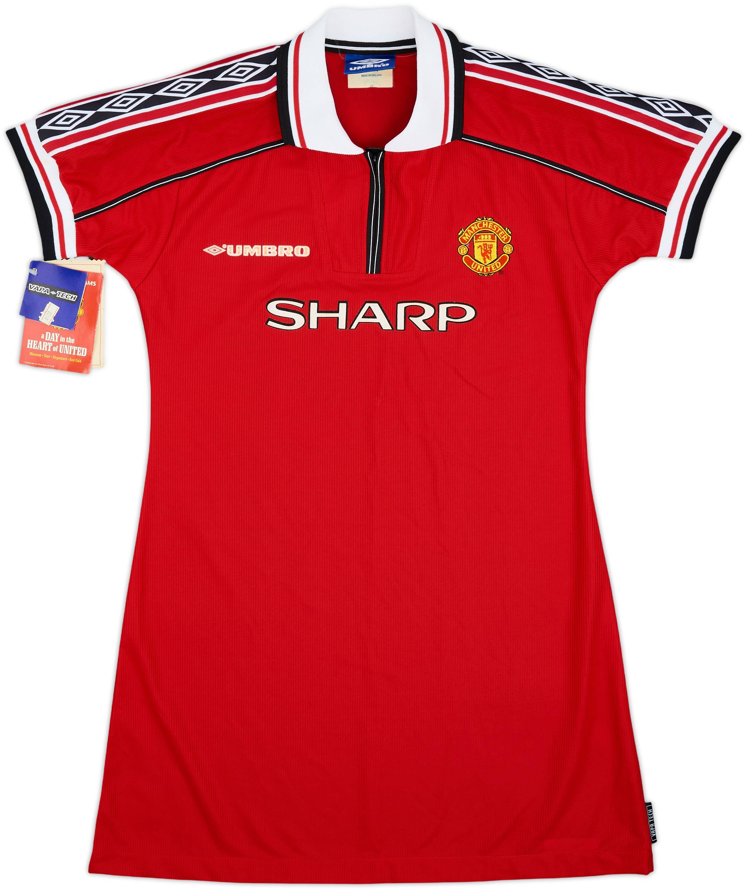 1998-00 Manchester United Home Dress (Women's M)