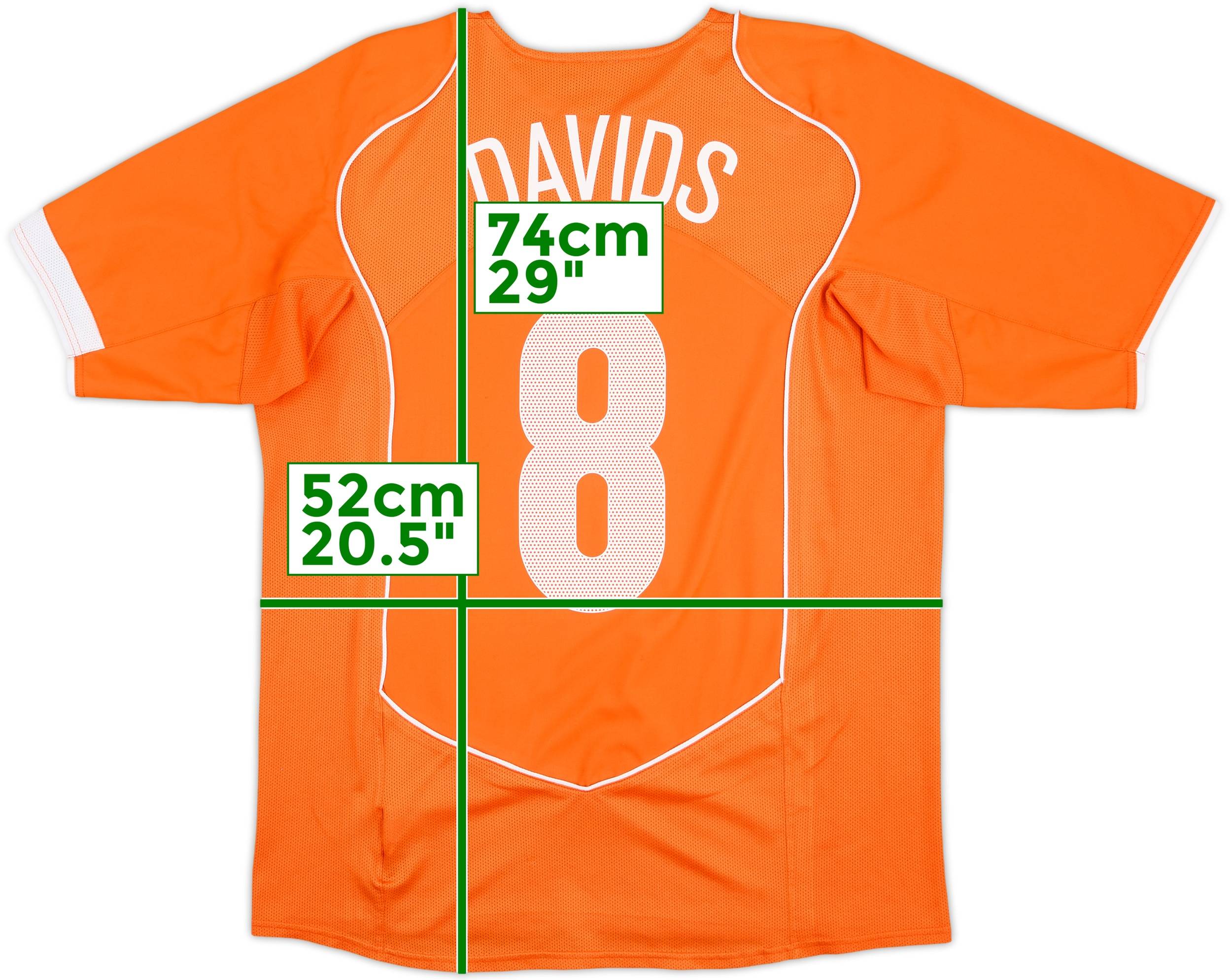 Nike サッカー　オランダ代表ユニフォーム　04/06 DAVIDS 8 Nike サッカー オランダ代表ユニフォーム 04/06 DAVIDS 8 Nike