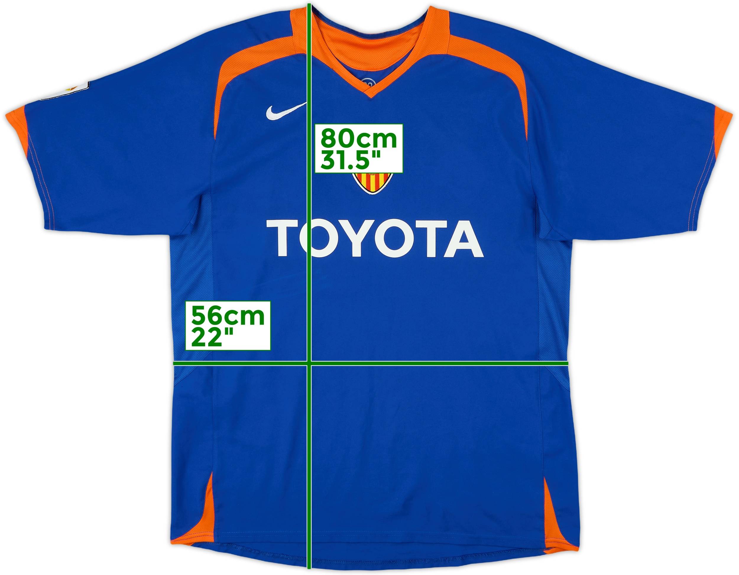 2005-06 Valencia Away Shirt David Villa #7 - 9/10 - (L)