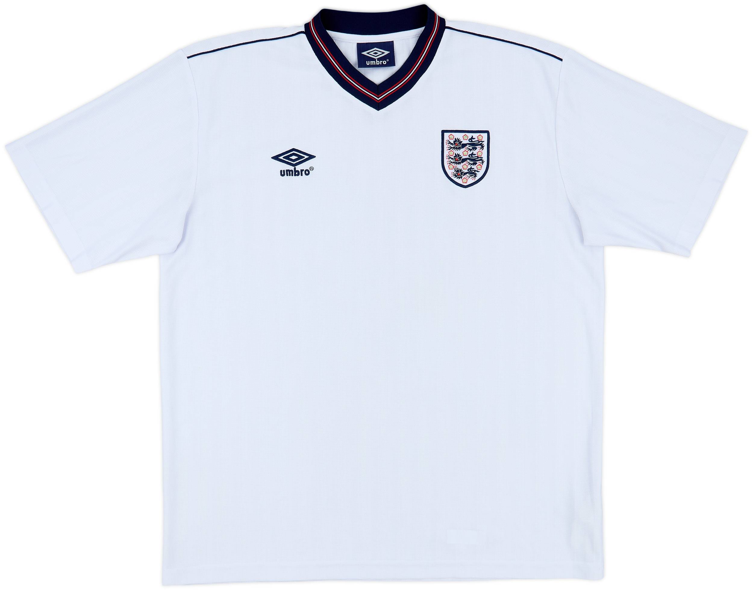 2000s England '1986' Umbro Retro Home Shirt - 10/10 - (XL)