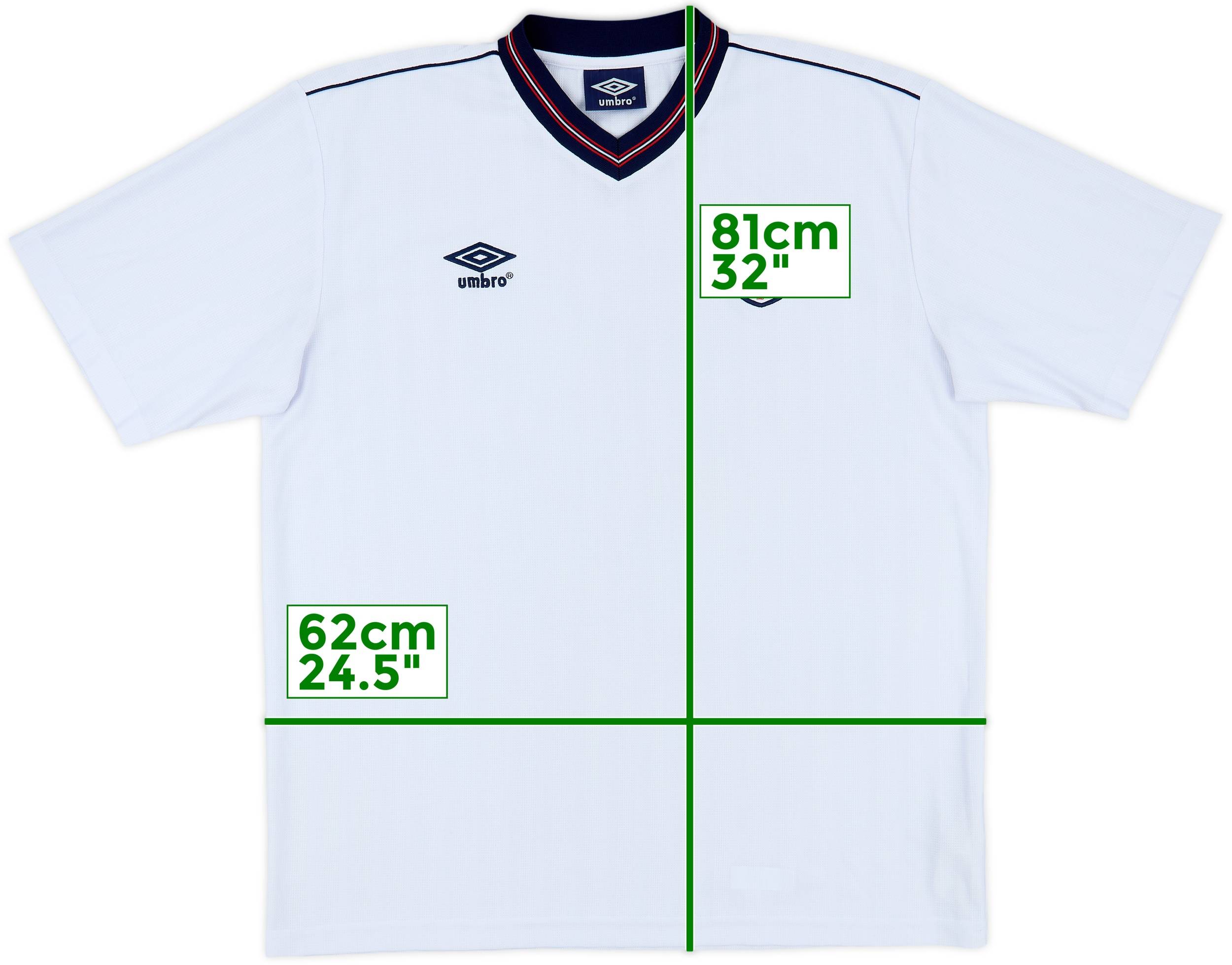 2000s England '1986' Umbro Retro Home Shirt - 10/10 - (XL)
