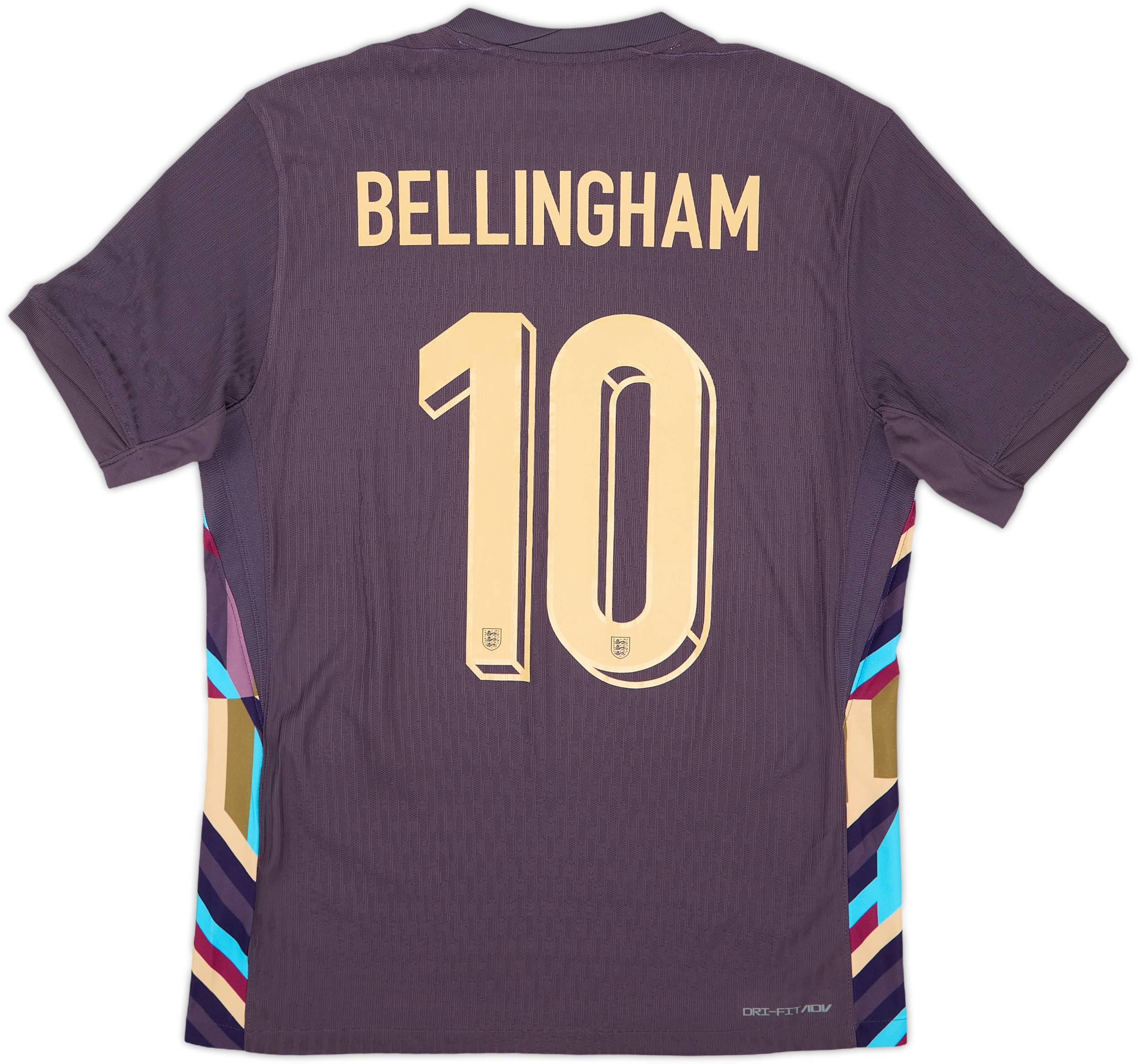 2024-26 England Authentic Away Shirt Bellingham #10 - 10/10 - (M)