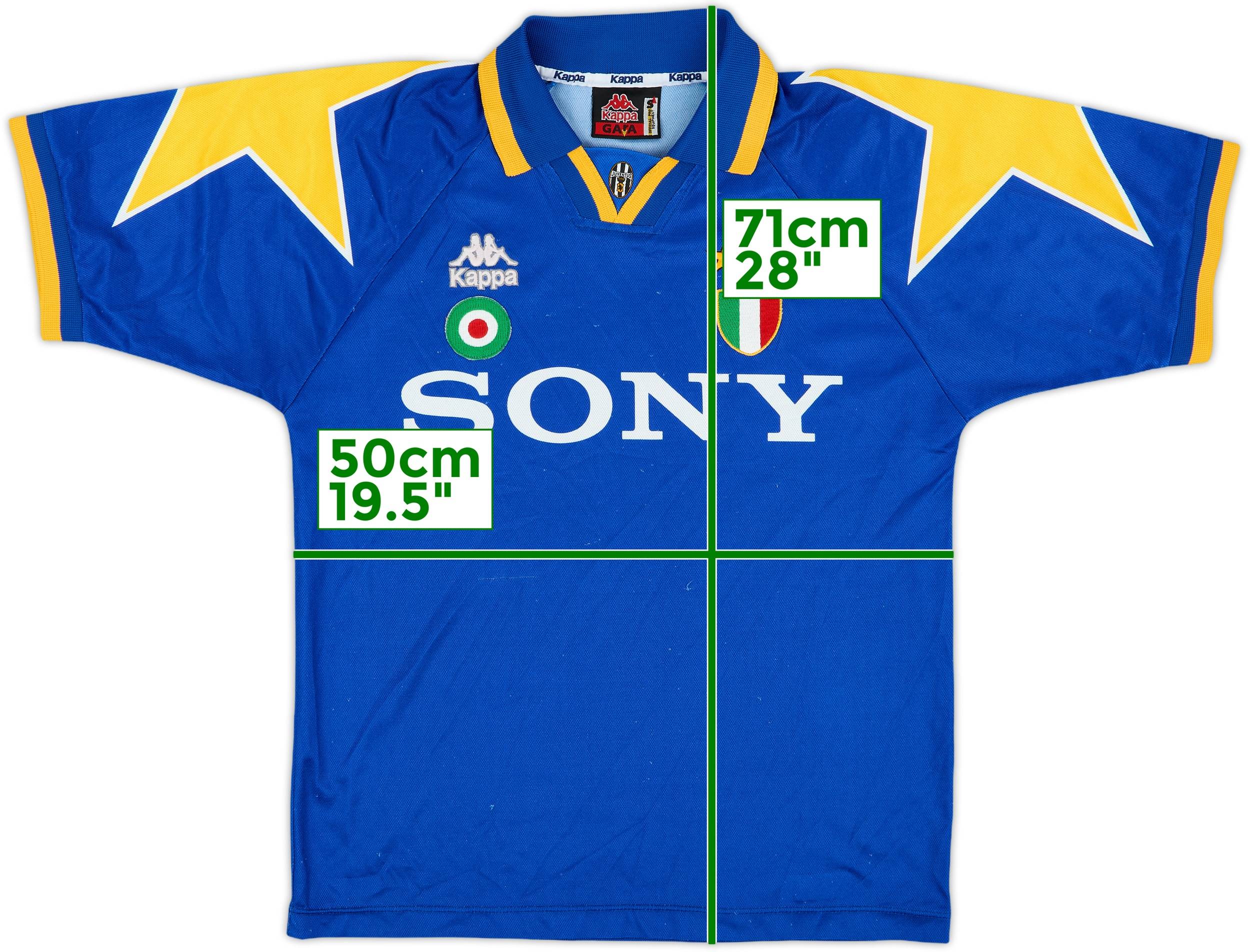 ウェア Juventus Away Jersey 1995-96 Kappa 1995-96 Juventus Away Shirt - 7/10 - (S)