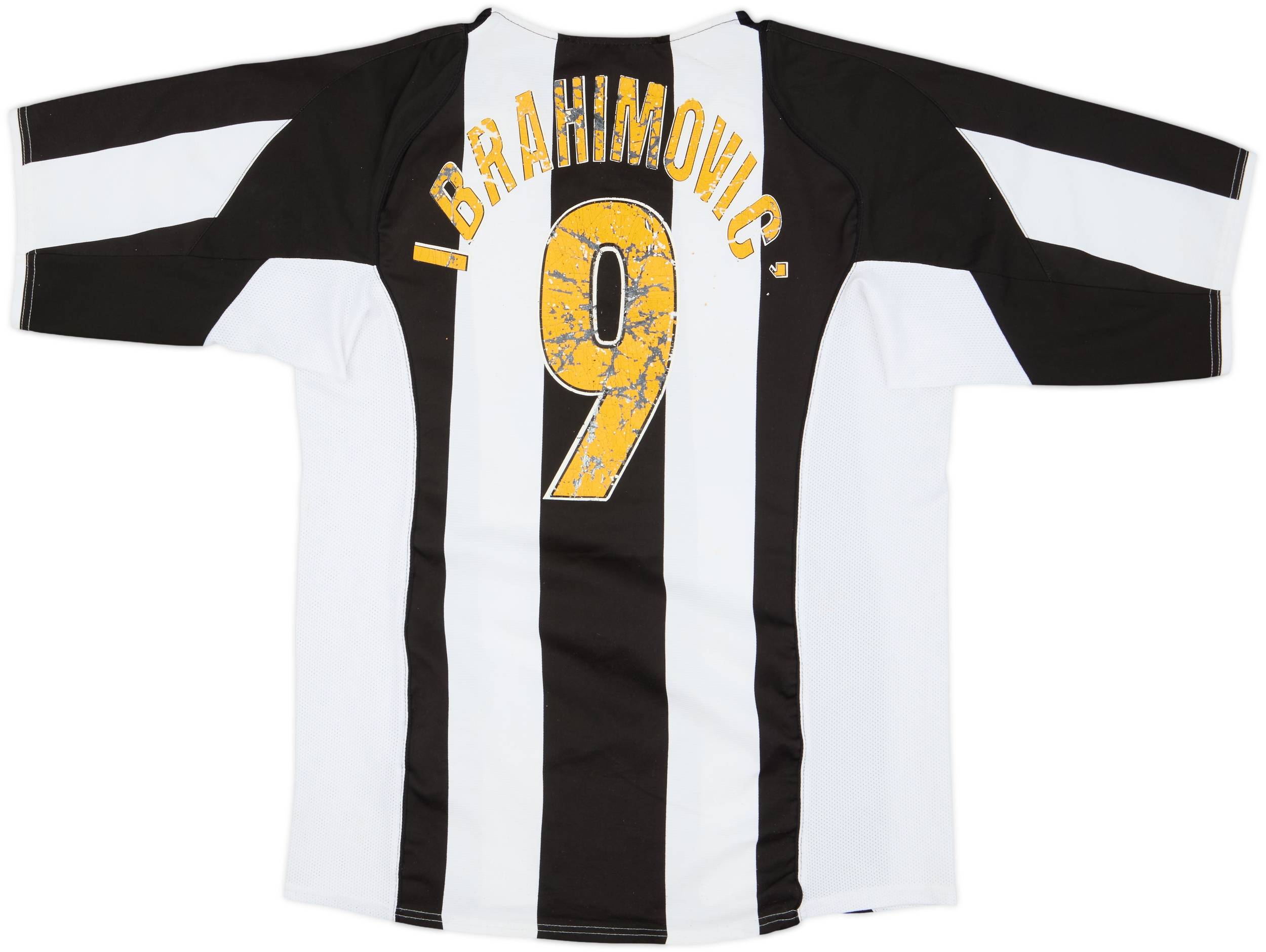 Y2K vintage 04-05 JUVENTUS Ibrahimović 9 Y2K Juventus 04-05 Ibrahimovic #9 Jersey Nike Serie A Home Shirt L
