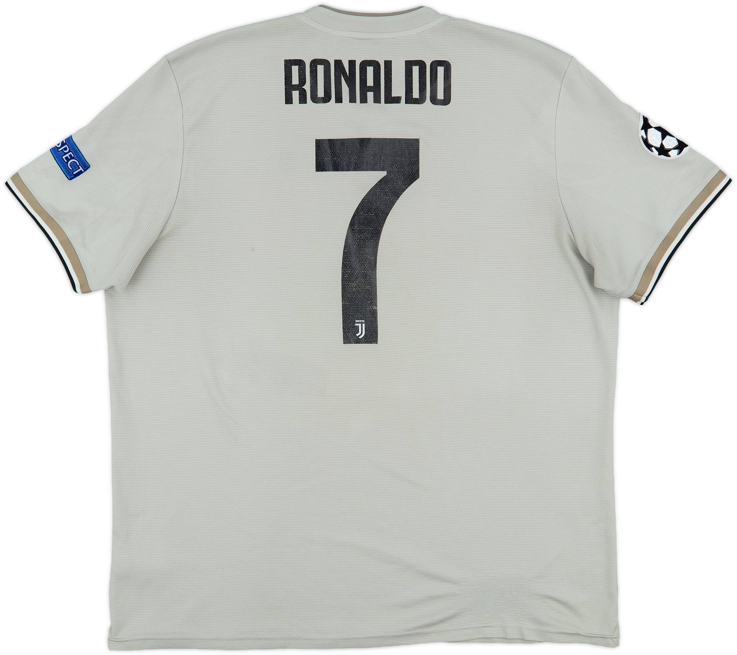 2018-19 Juventus Away Shirt Ronaldo #7 - 6/10 - (XXL)