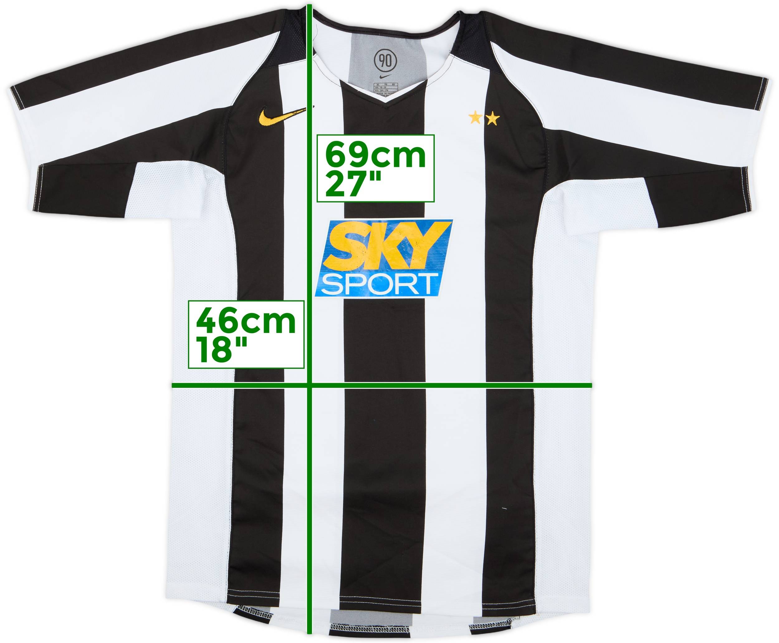 2004-05 Juventus Home Shirt - 6/10 - (XL.Boys)