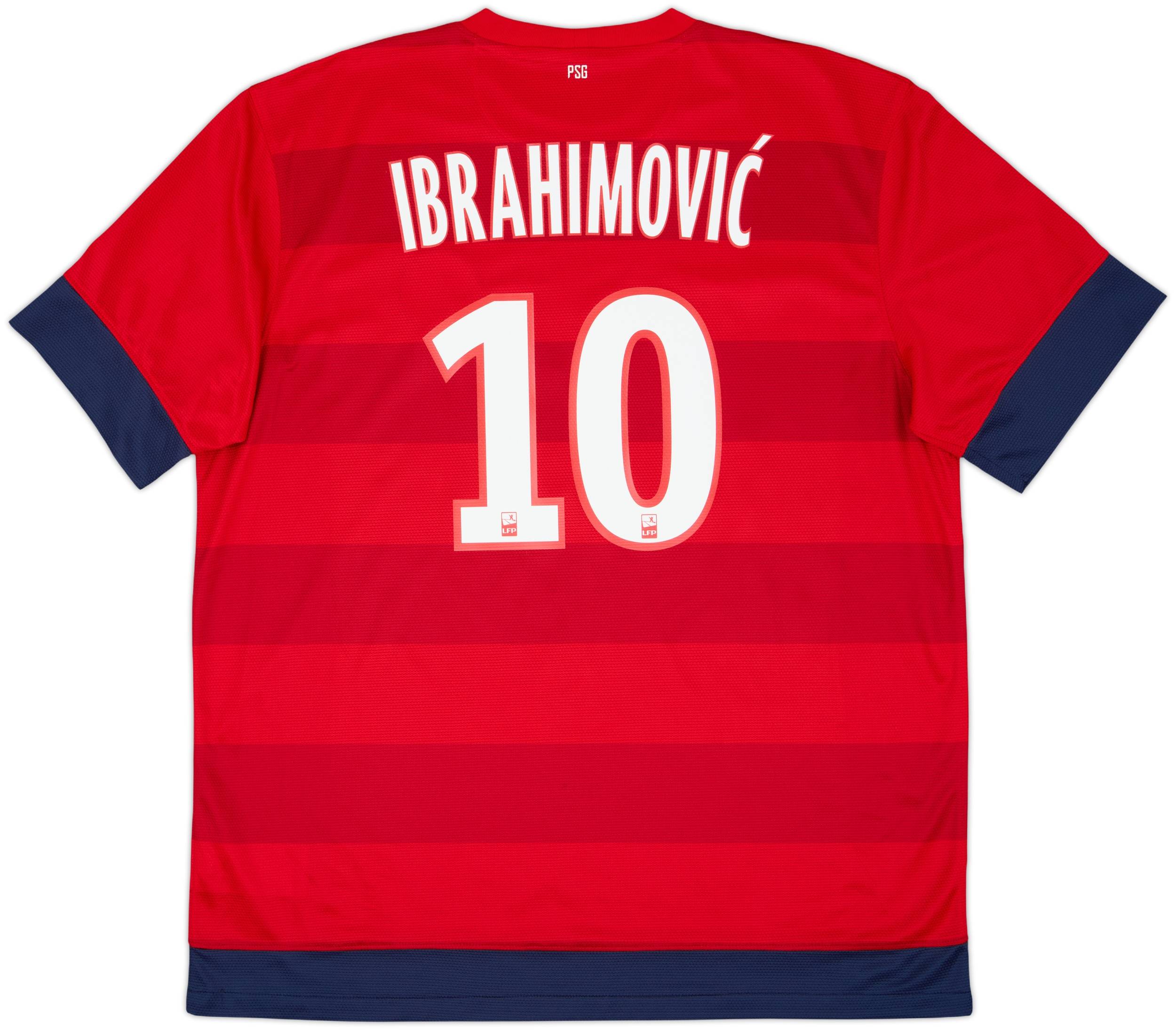 2012-13 Paris Saint-Germain Away Shirt Ibrahimovic #10 - 8/10 - (XL)
