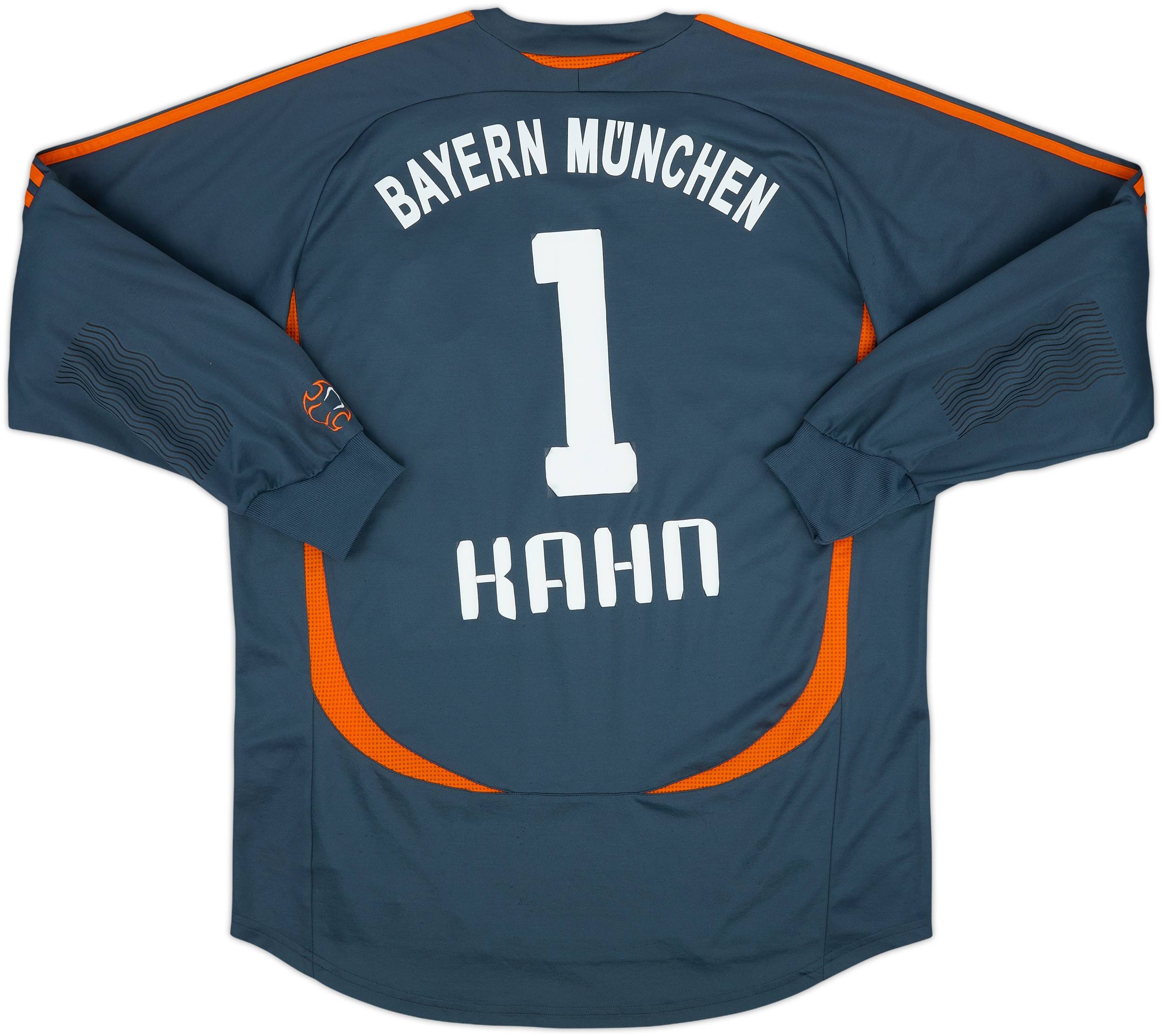 2006-07 Bayern Munich GK Shirt Kahn #1 - 5/10 - (L)
