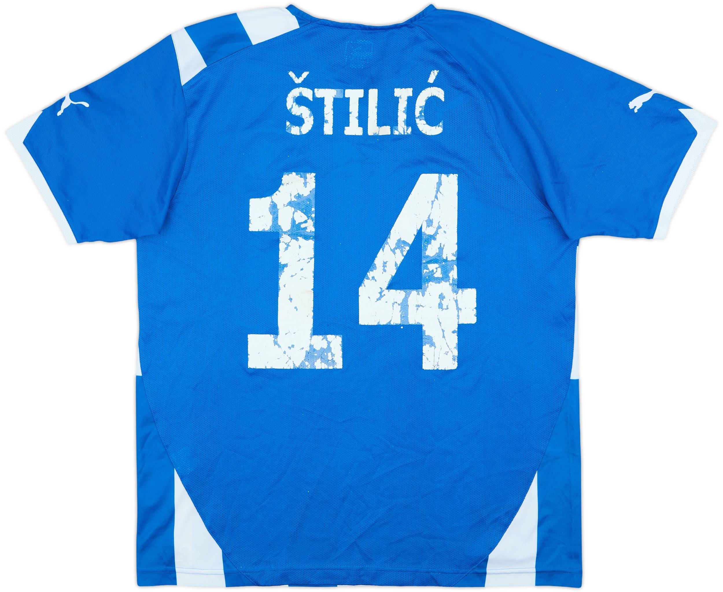 2011-12 Lech Poznan Home Shirt Stilic #14 - 4/10 - (L)