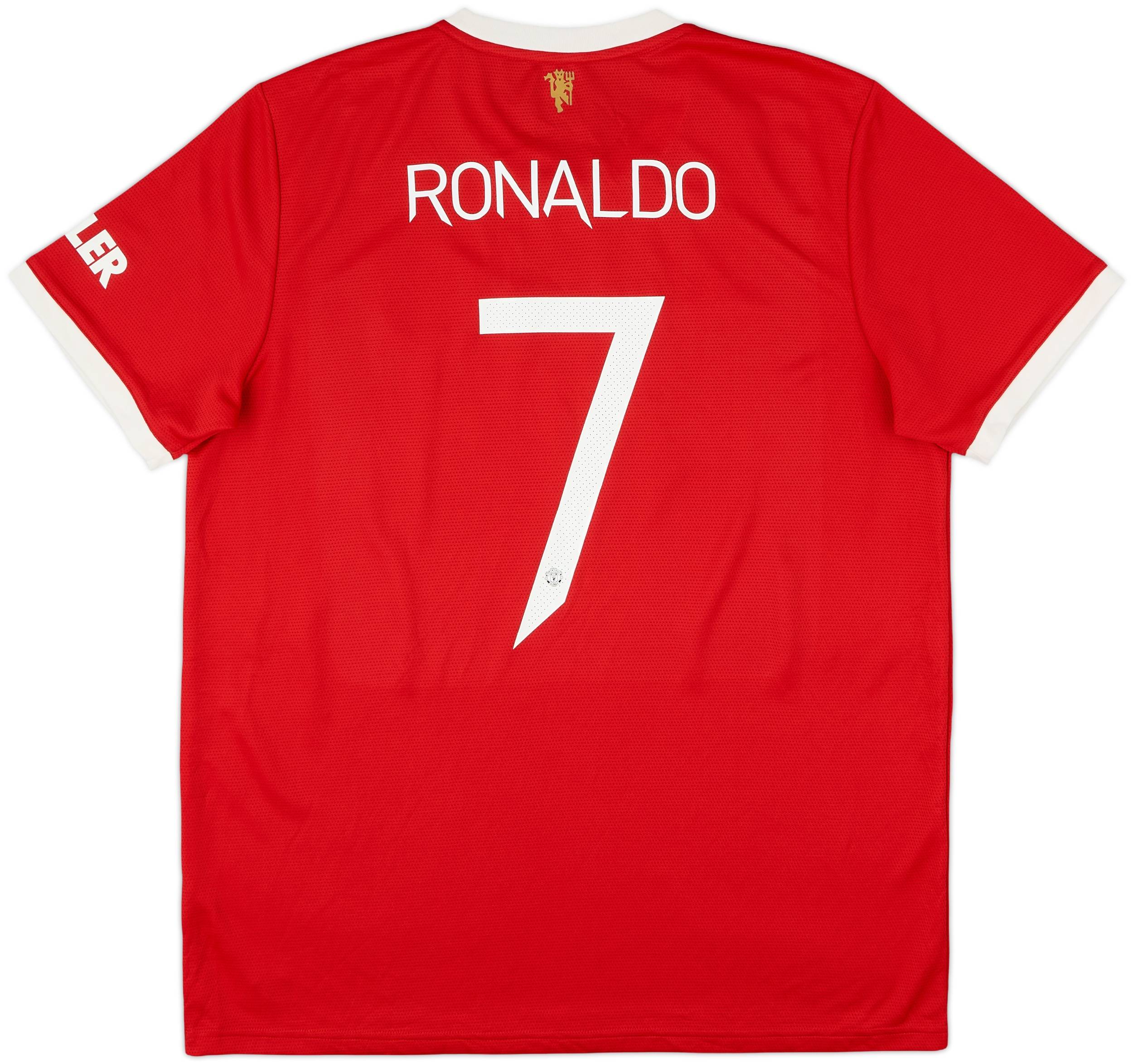 2021-22 Manchester United Home Shirt Ronaldo #7 - 7/10 - (XL)
