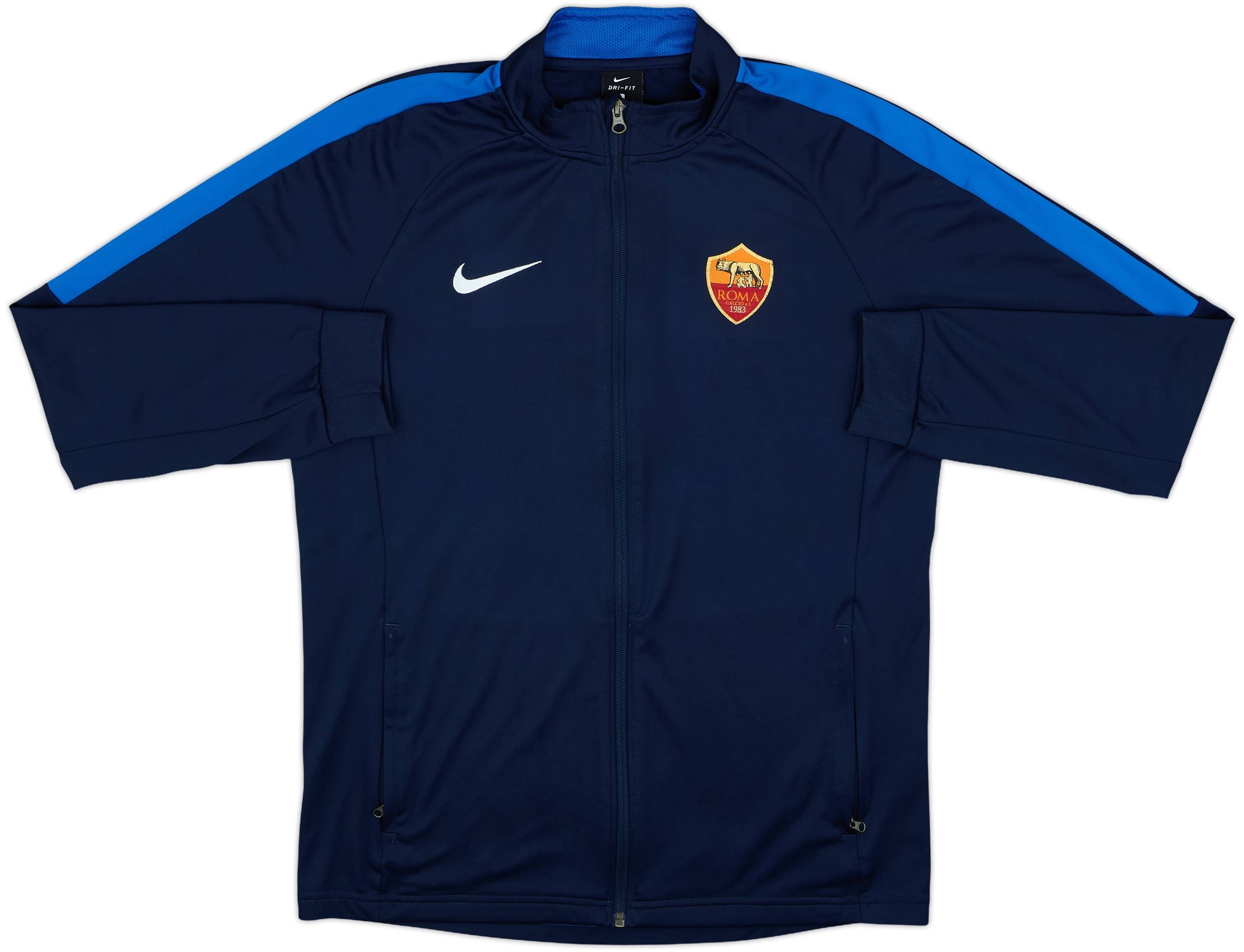 NIKE AS ローマ 2019/20 ジャケット トレーニングジャージ 2019-20 Nike Template Track Jacket (Roma) - 8/10 - (L)