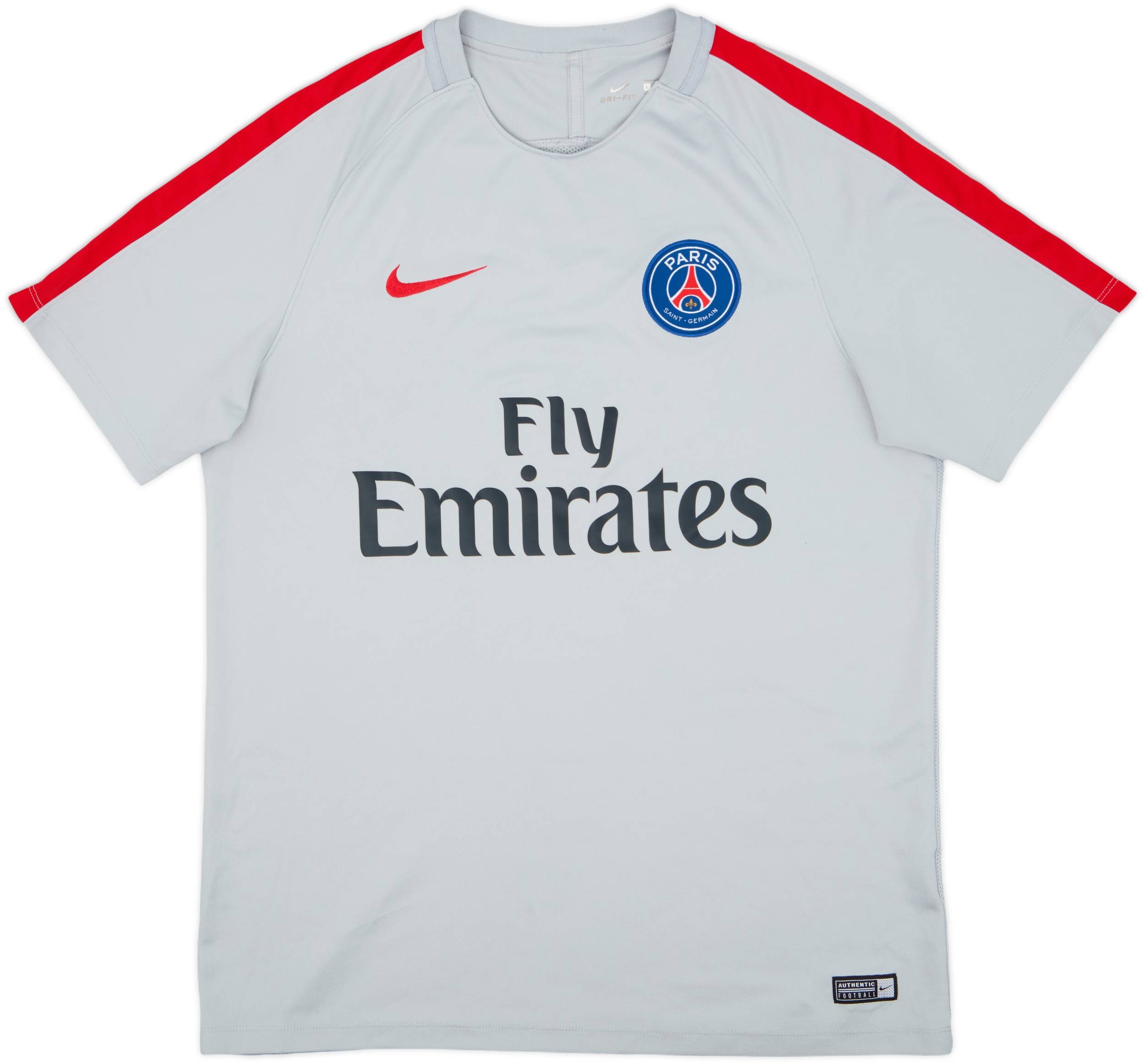 2017-18 Paris Saint-Germain Nike Training Shirt - 8/10 - (L)