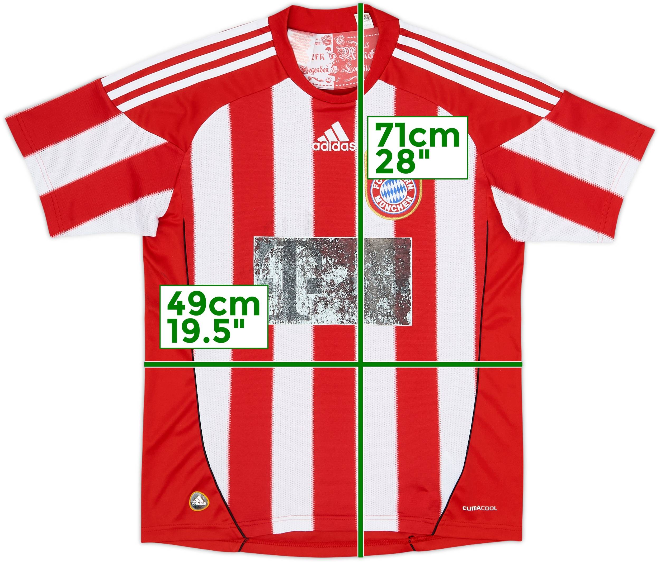 2010-11 Bayern Munich Home Shirt - 4/10 - (L.Boys)