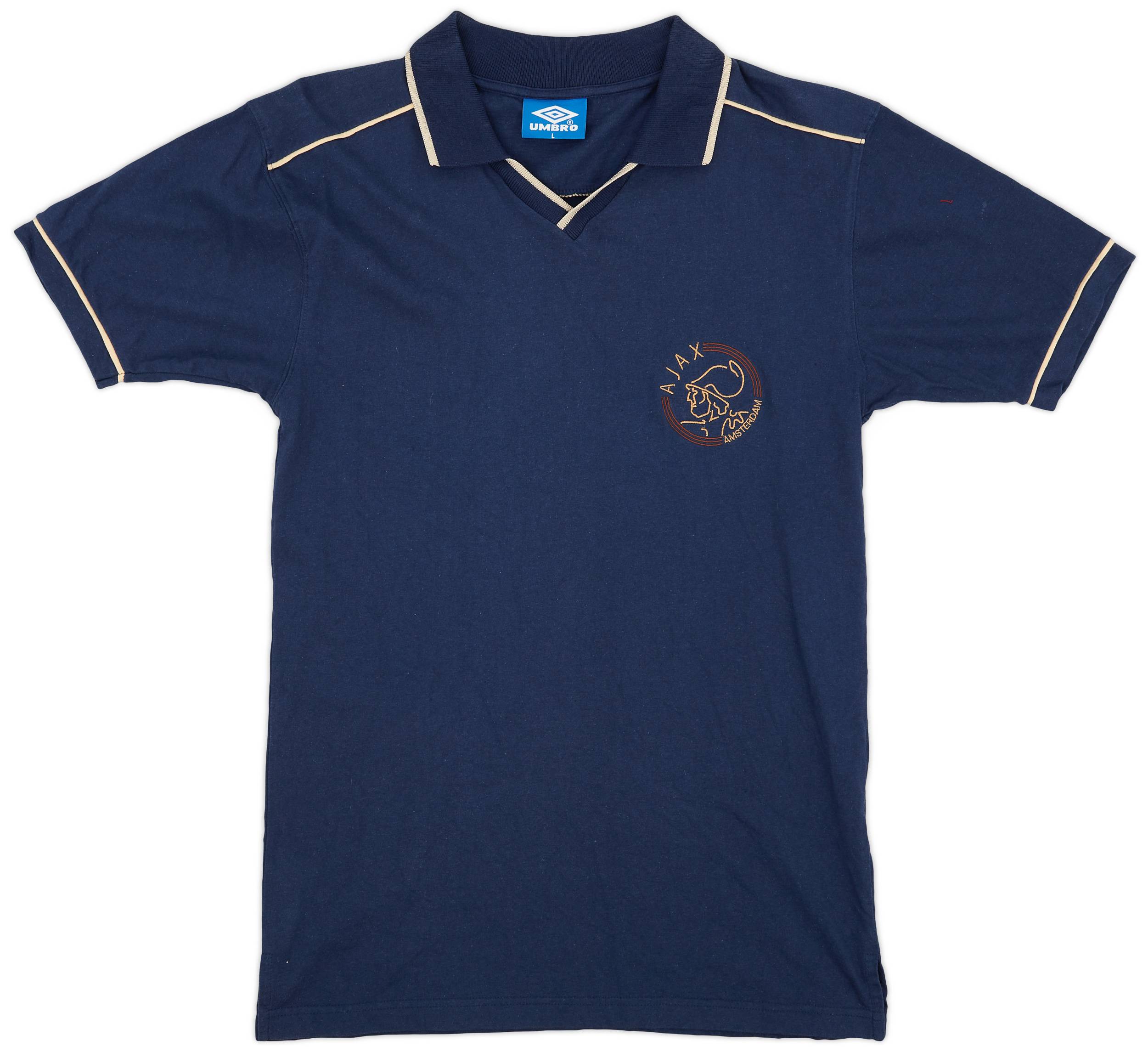 1999-00 Ajax Umbro Polo Shirt - 7/10 - (L)