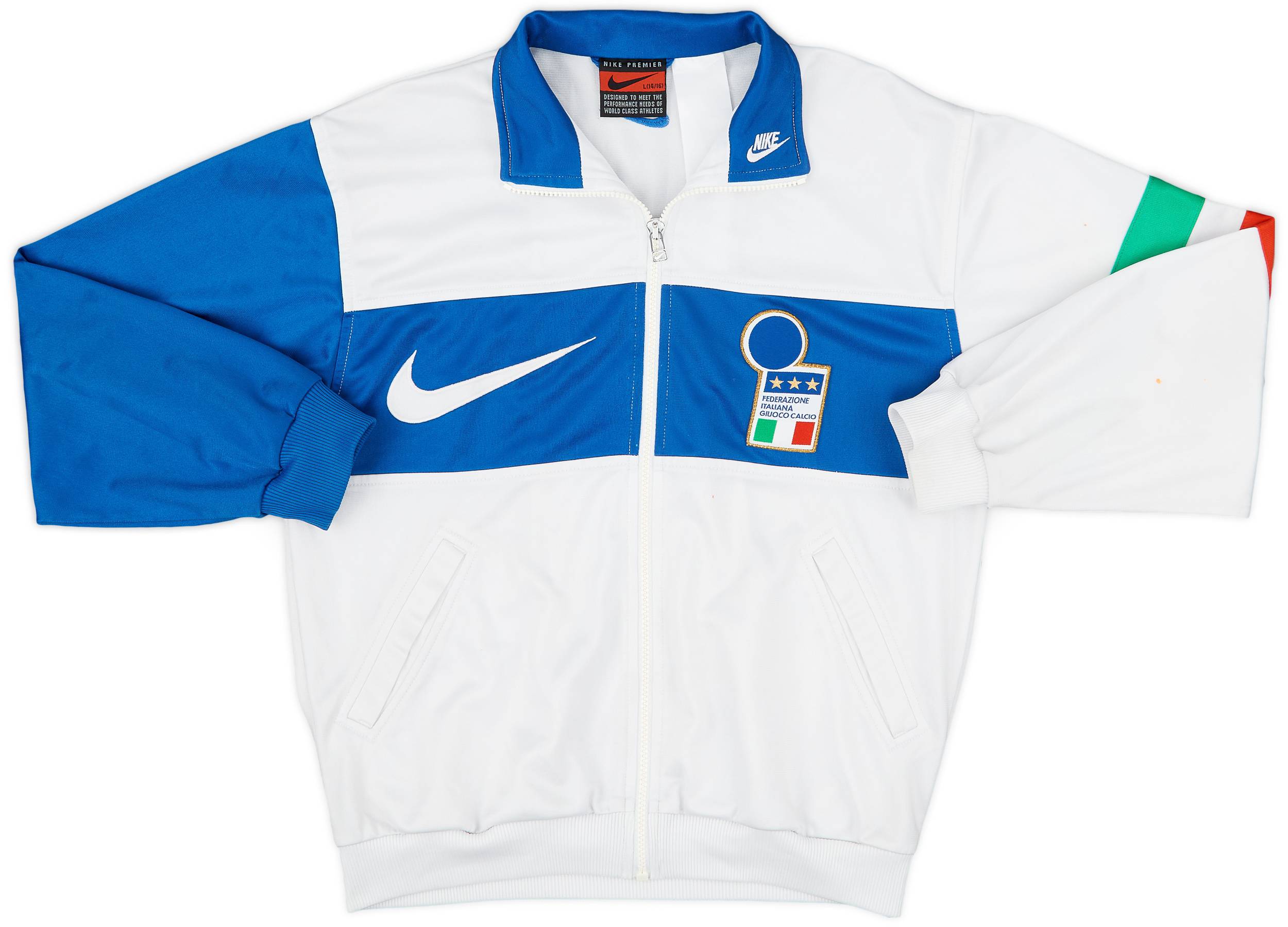 セール特価 1994-96 Italy Nike Track Jacket - 6/10 - (XL.Boys) タイムセール