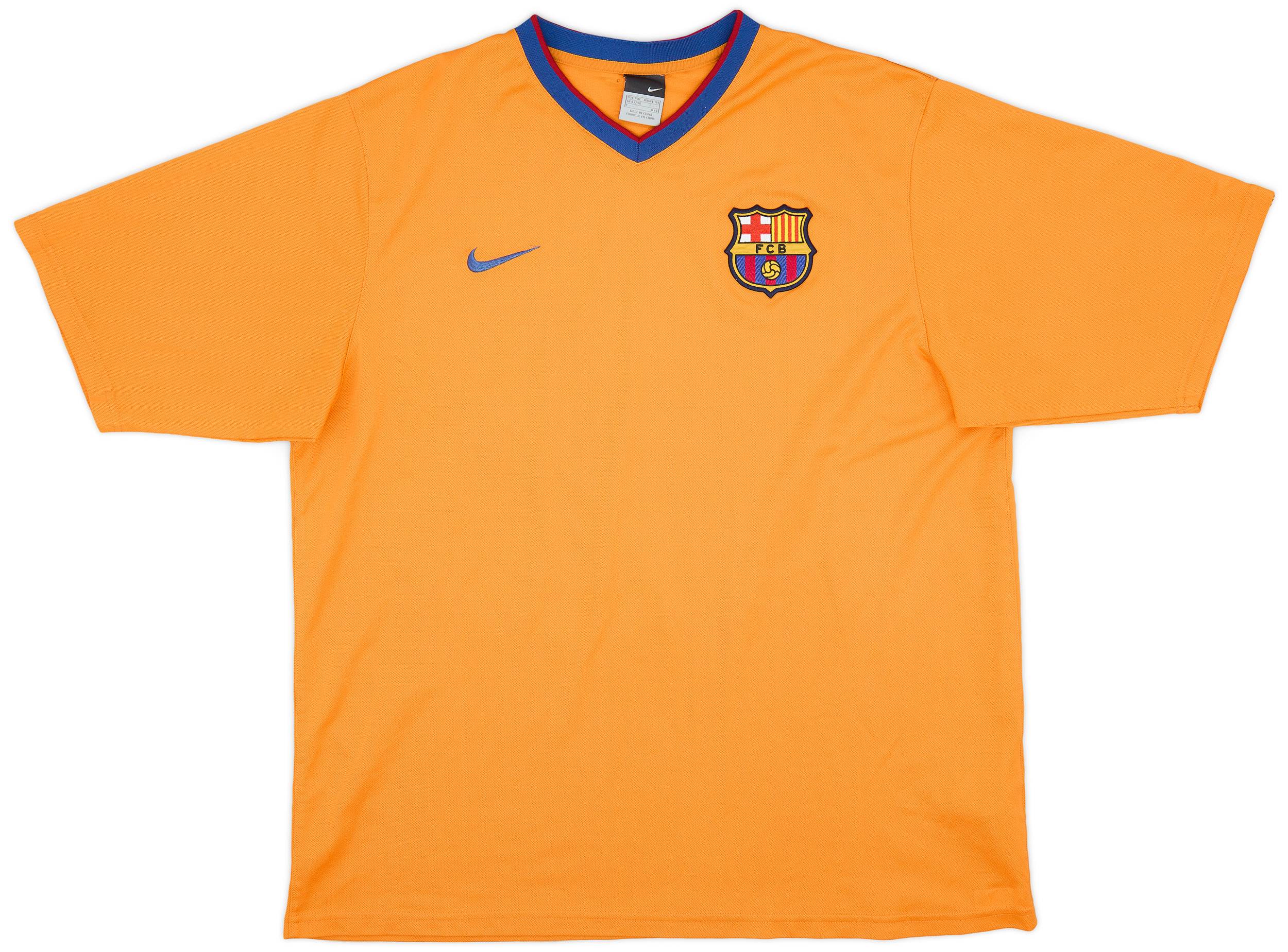 2006 08 Barcelona Basic Away Shirt 7 10 XXL