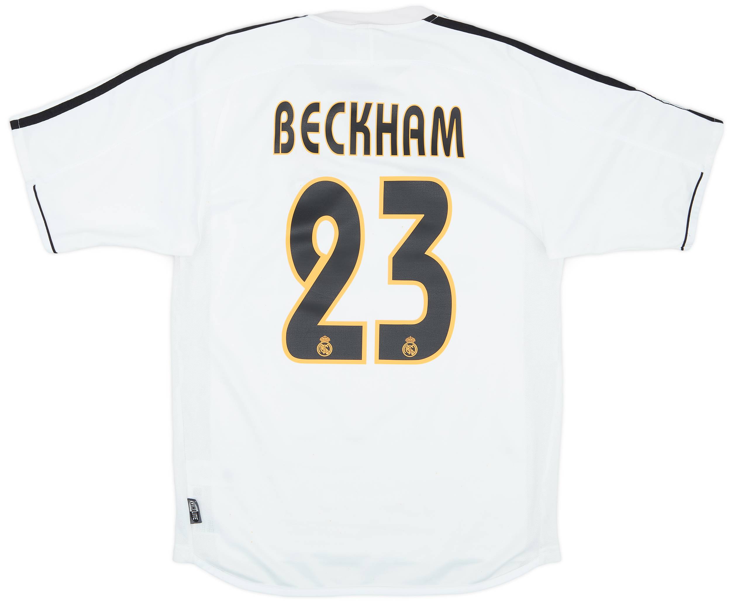 2003-04 Real Madrid Home Shirt Beckham #23 - 5/10 - (S)
