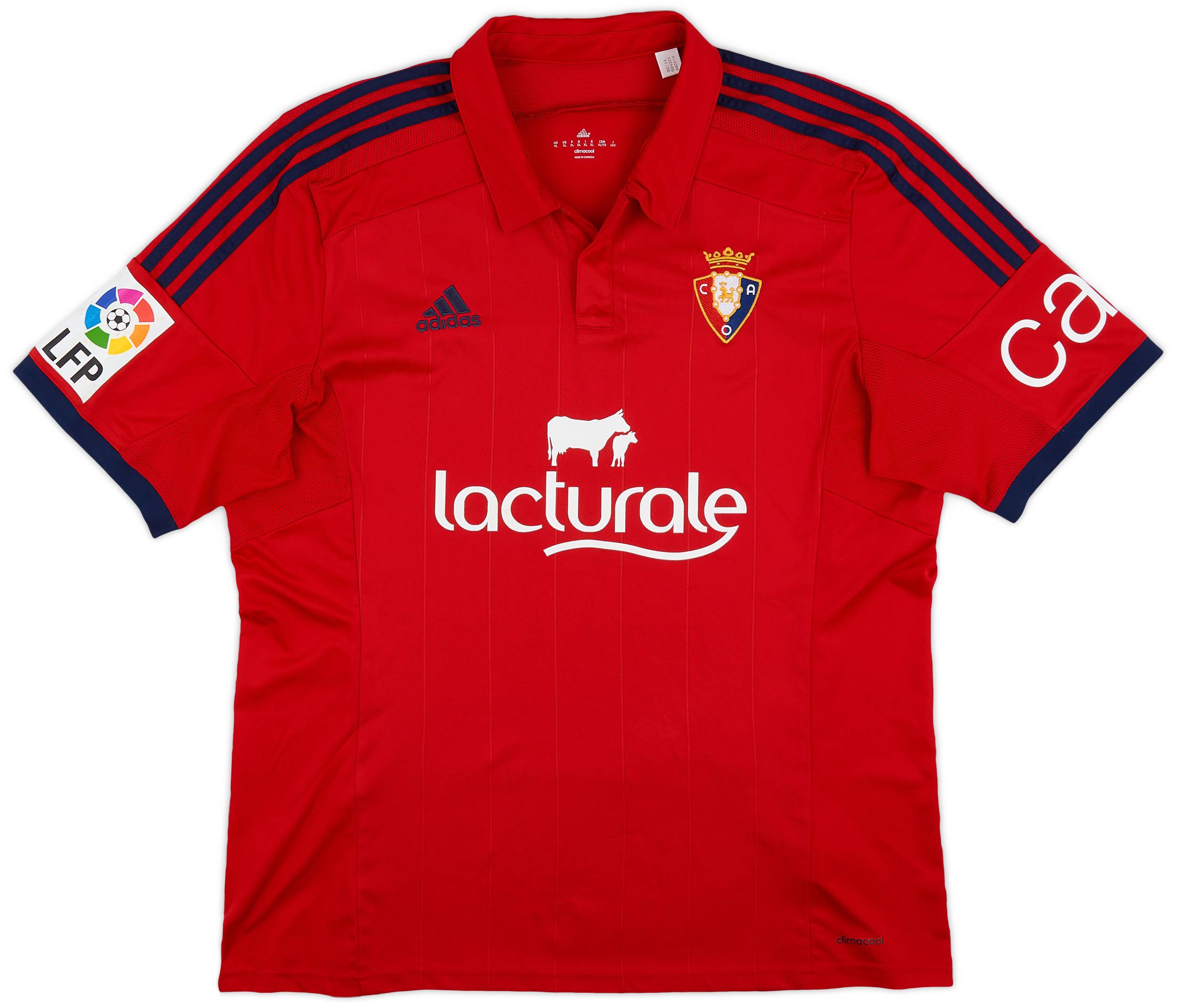 2014-15 Osasuna Home Shirt - 8/10 - (XL)