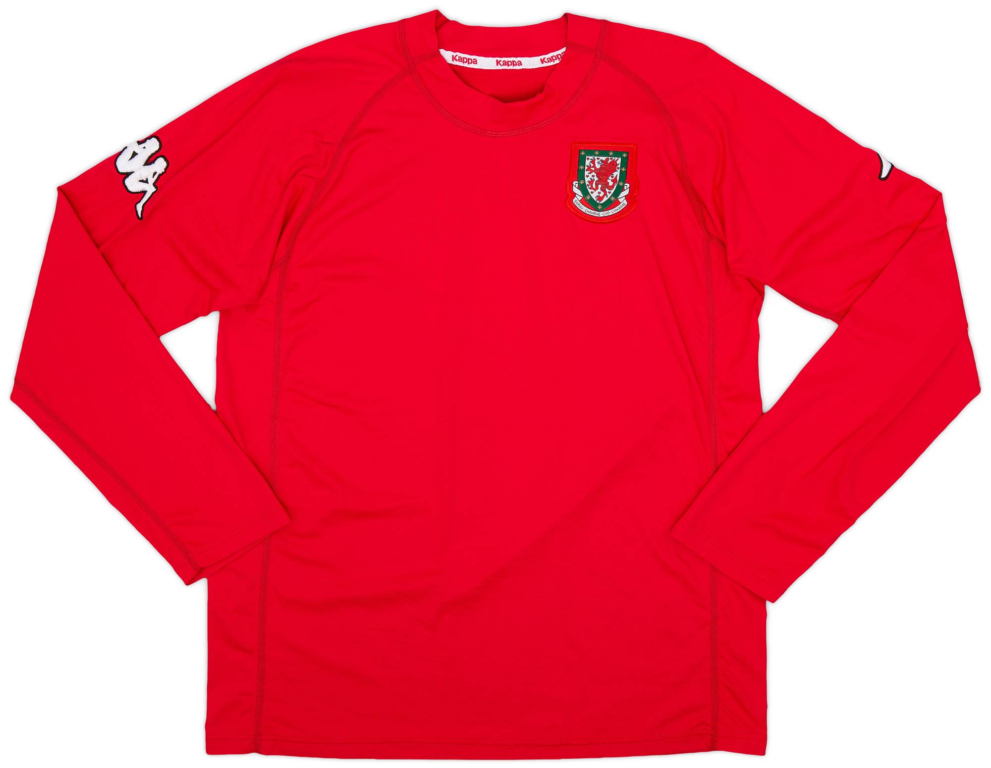 2004-06 Wales Home L/S Shirt - 9/10 - (XXL)