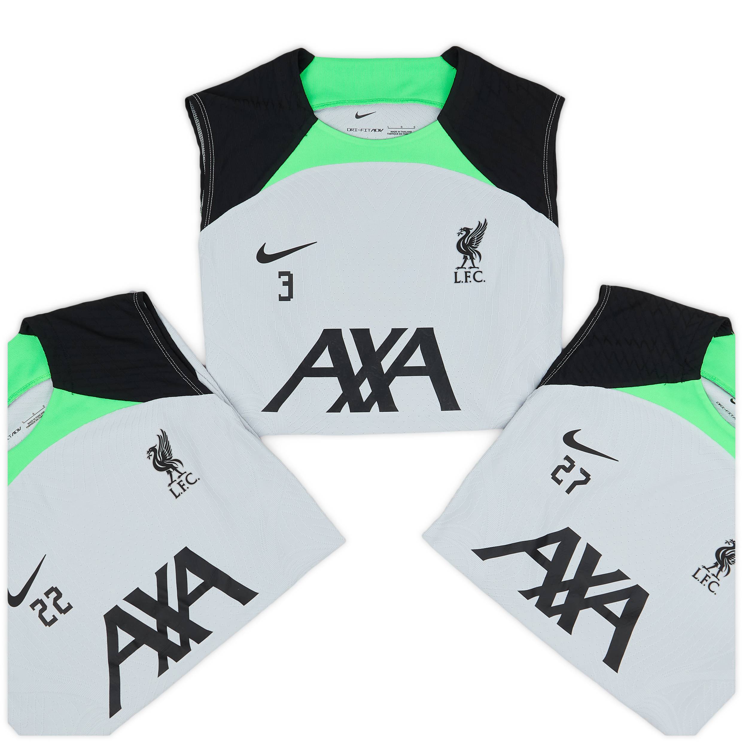 2023-24 Liverpool Player Issue Training Vest # - 9/10 - (L)