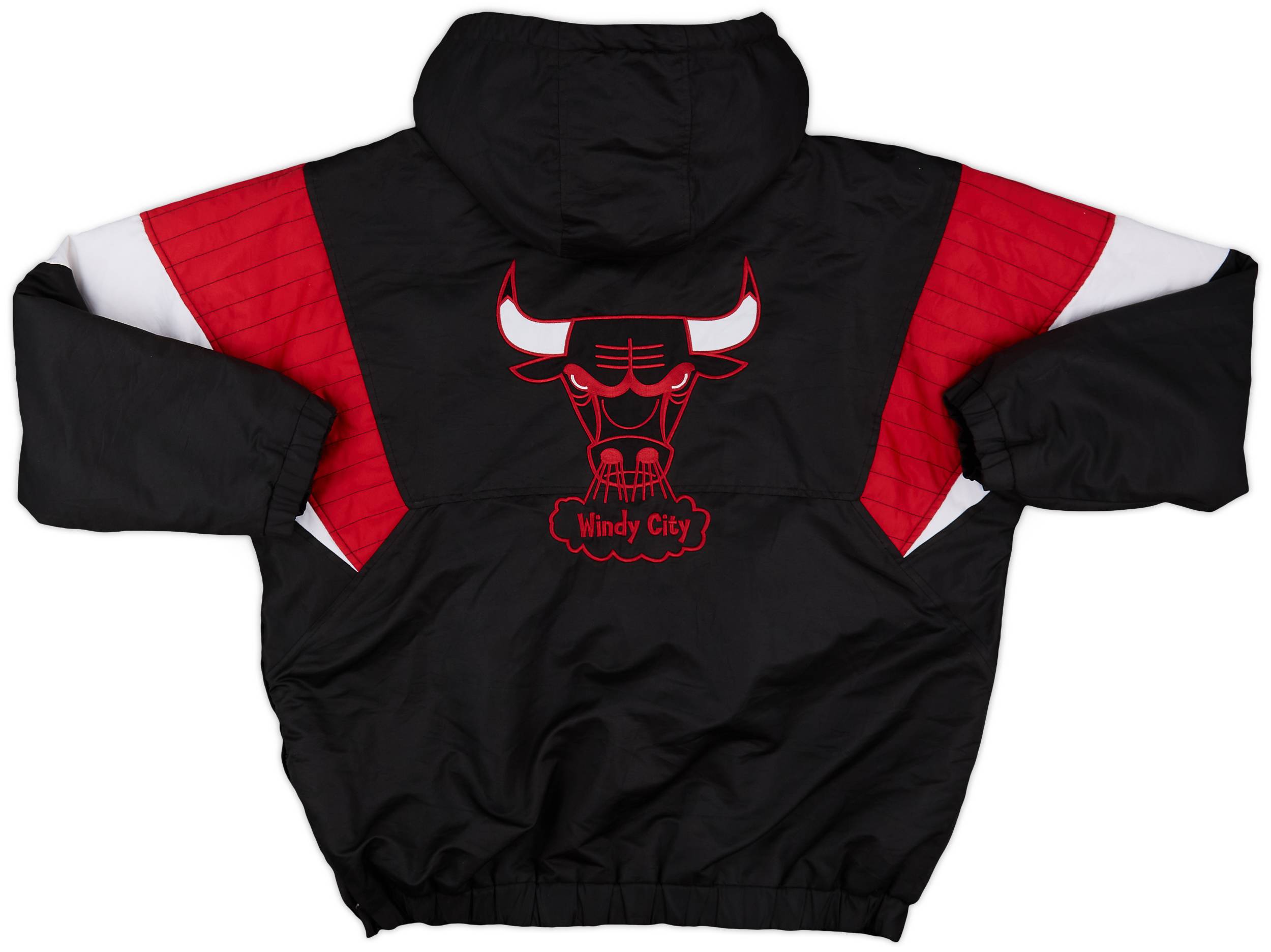 2010s Chicago Bulls G-III Hardwood Classics 1/2 Zip Rain