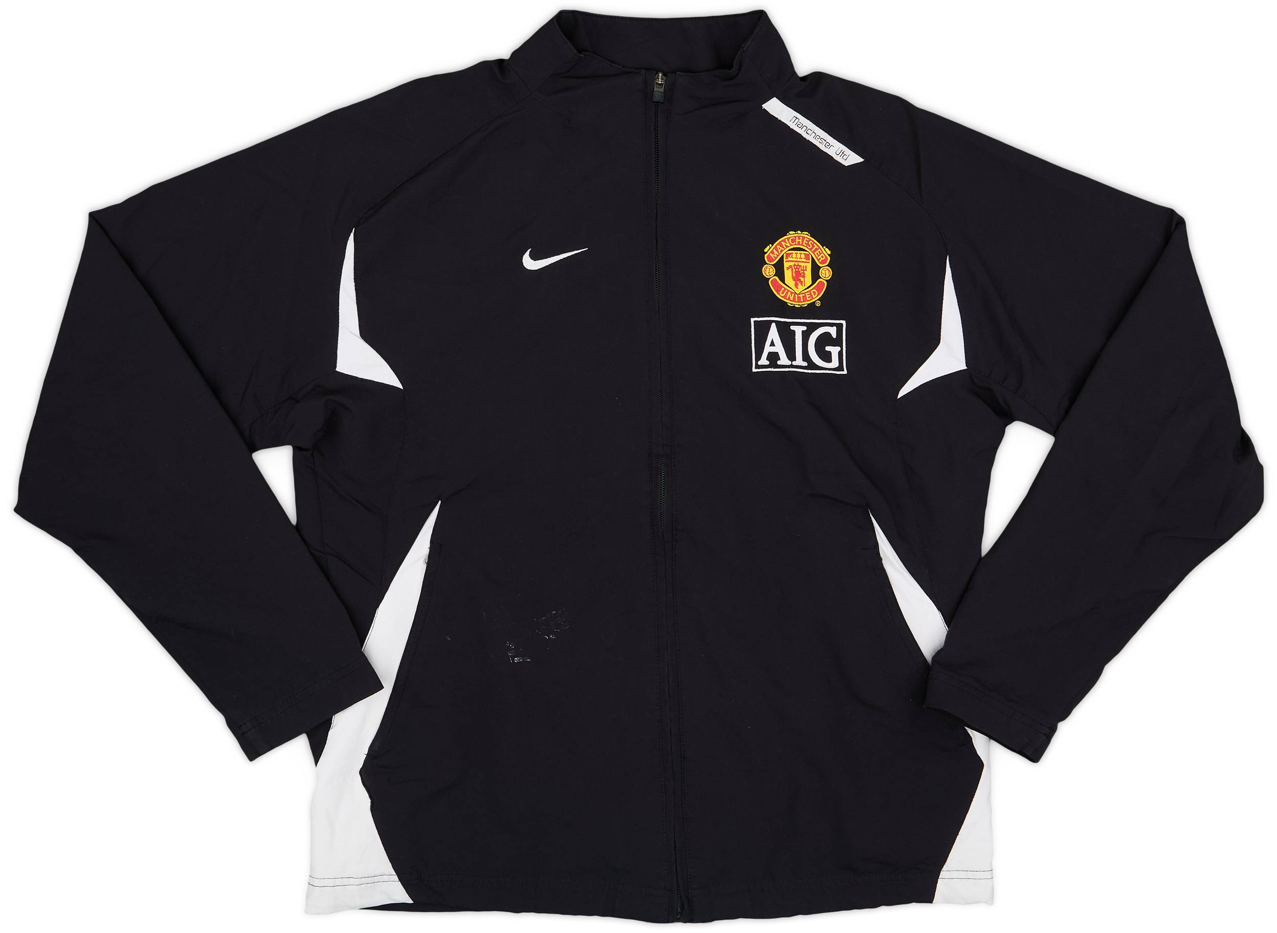 2007-08 Manchester United Nike Track Jacket - 5/10 - (L)