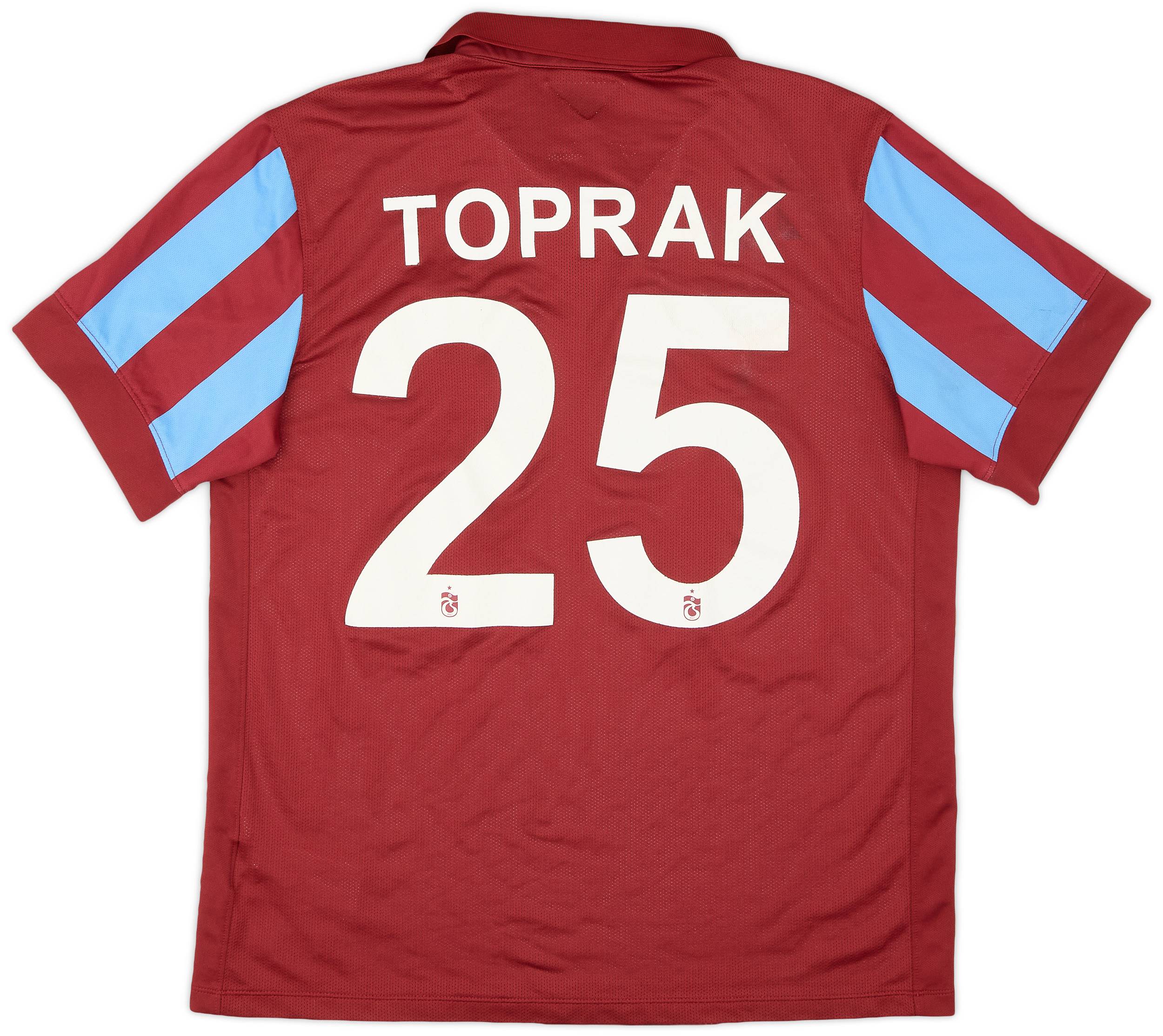 2014-15 Trabzonspor Home Shirt Toprak #25 - 7/10 - (L)