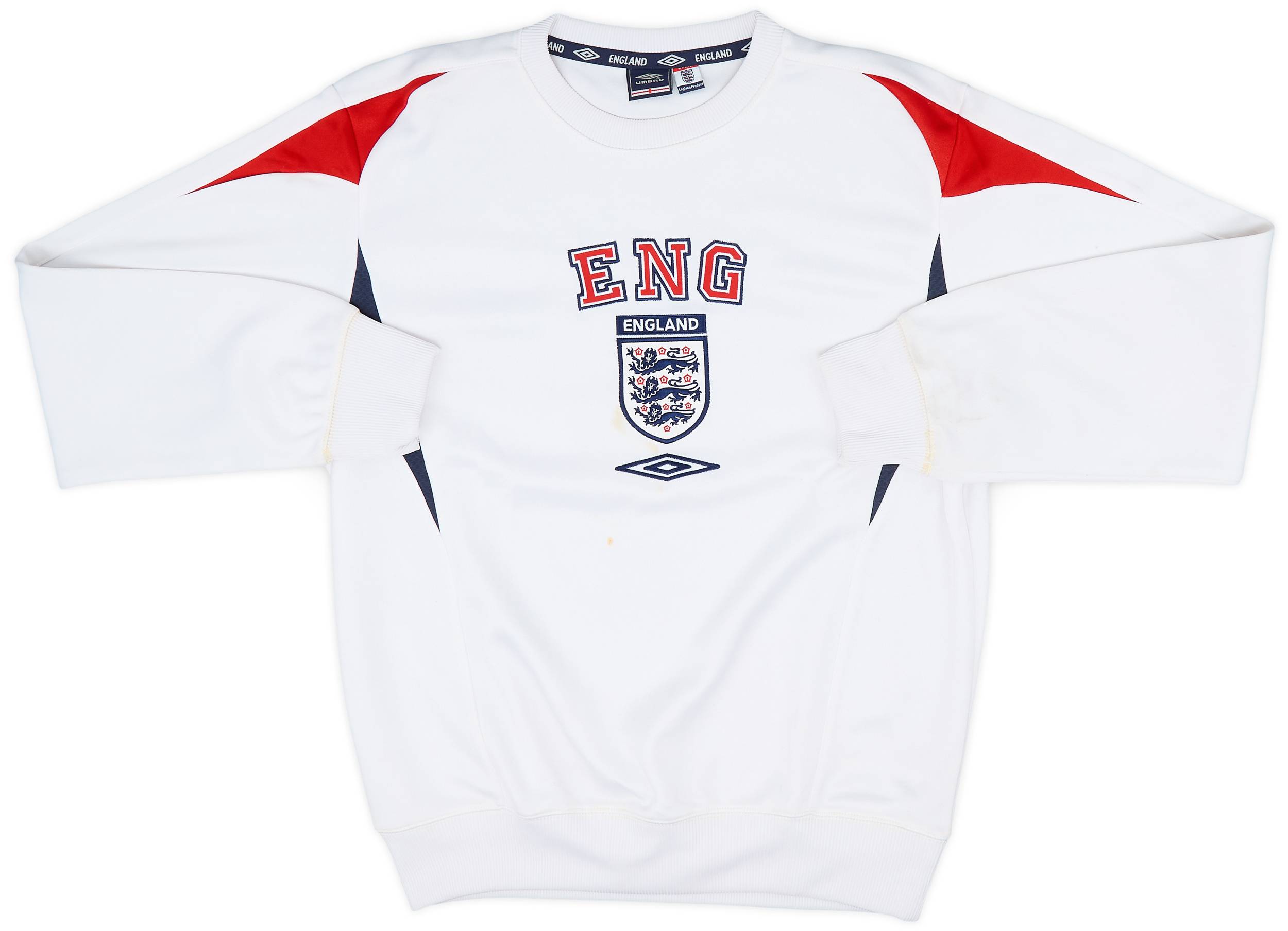 2006-08 England Umbro Sweat Top - 5/10 - (S)
