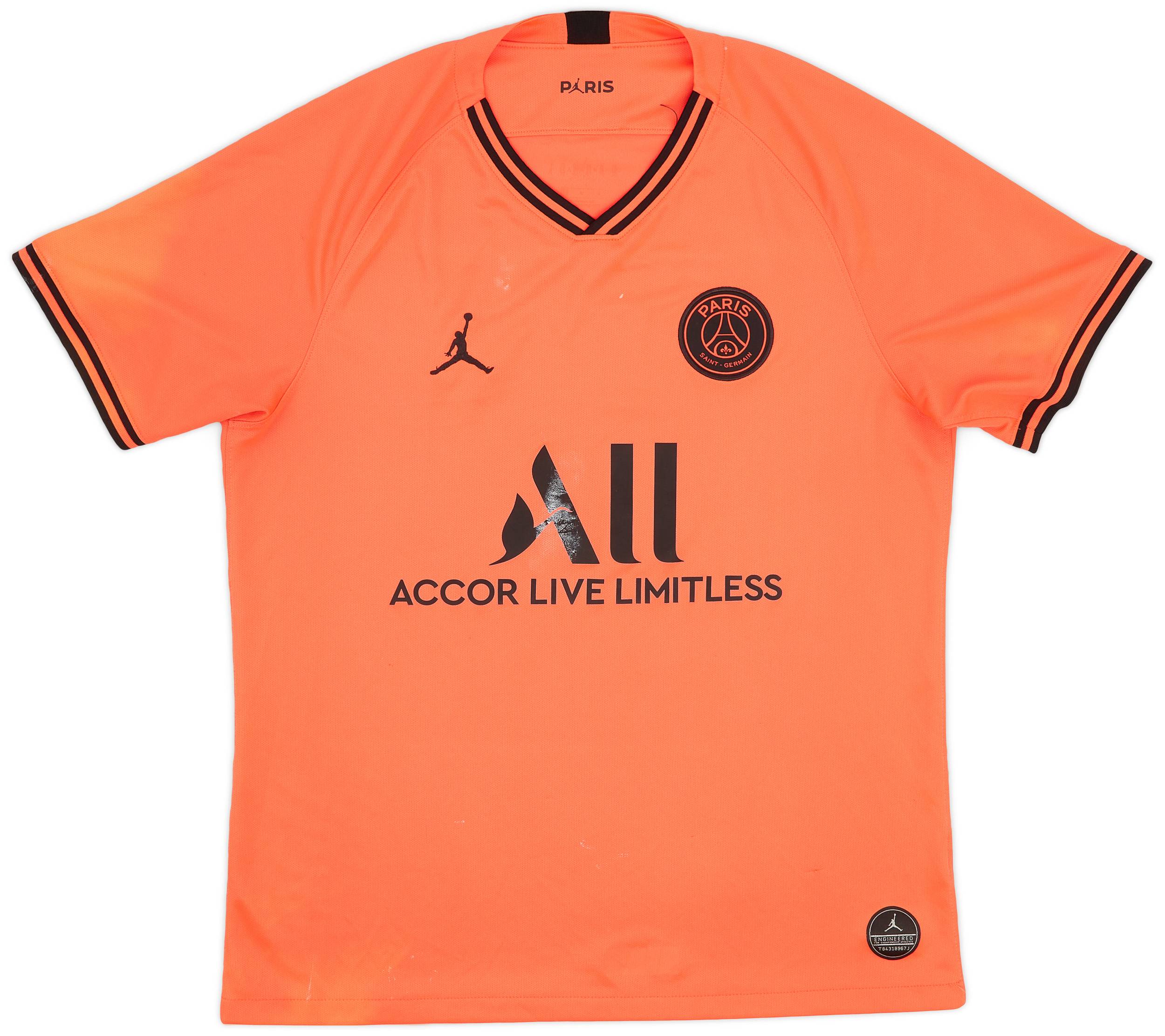2019-20 Paris Saint-Germain Away Shirt - 4/10 - (L)