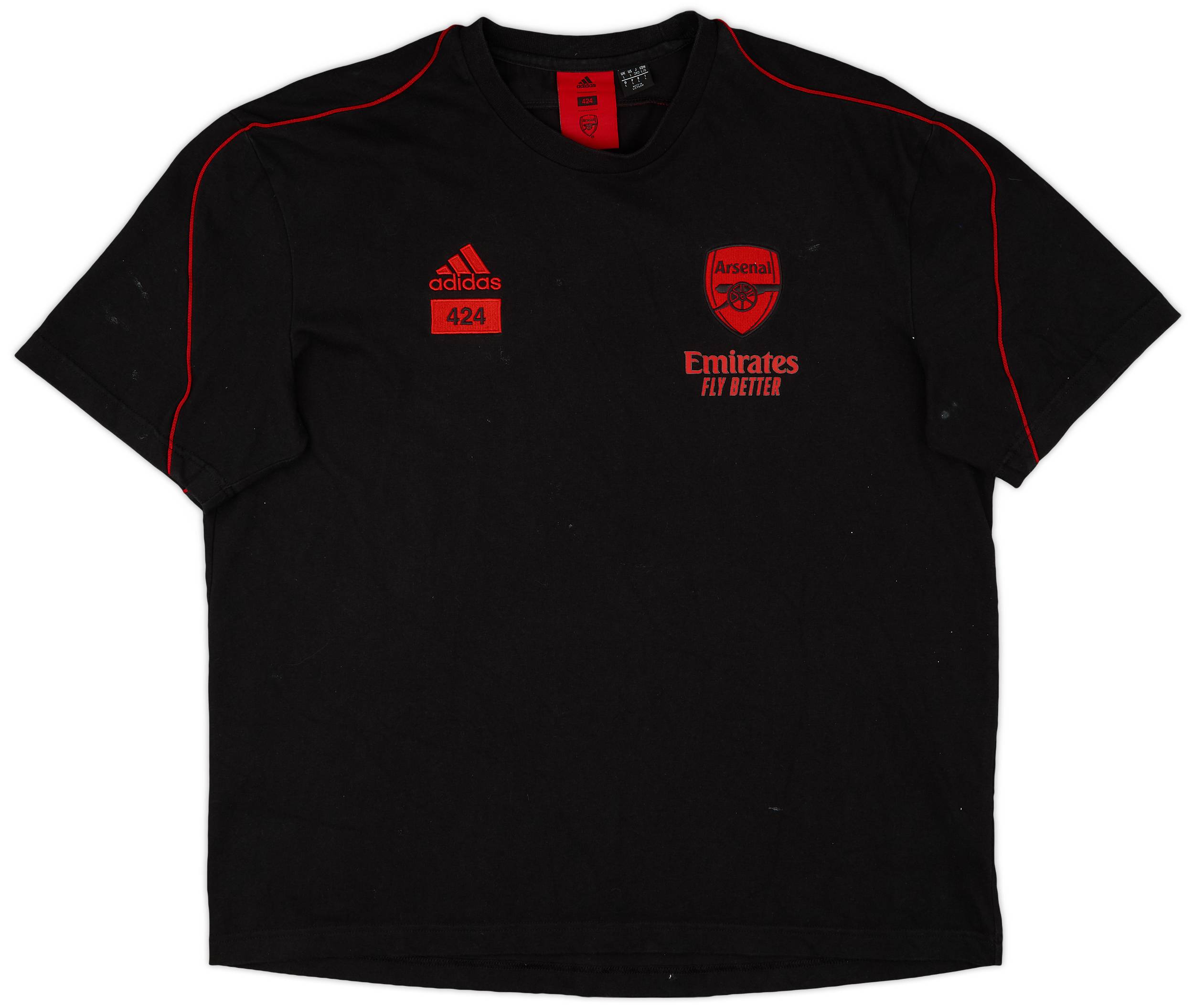 2020-21 Arsenal adidas x 424 Training Tee - 7/10 - (L)