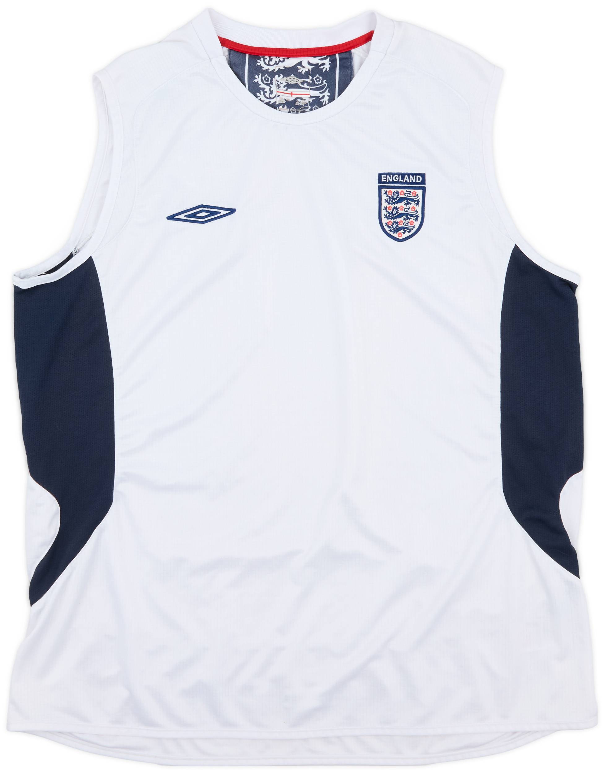 2005-06 England Umbro Training Vest - 8/10 - (XXL)
