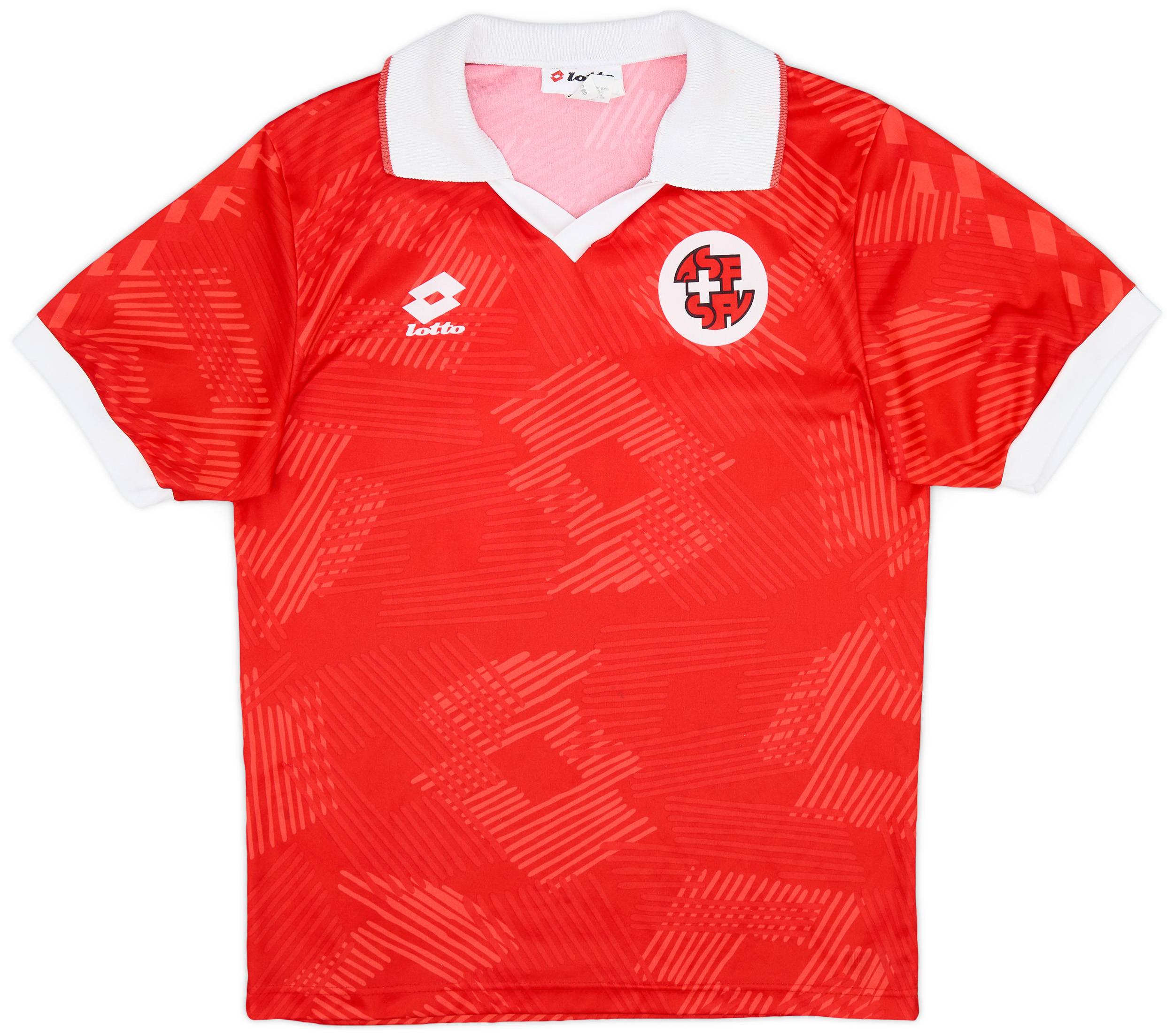 1992-93 Switzerland Home Shirt #11 - 8/10 - (XS)