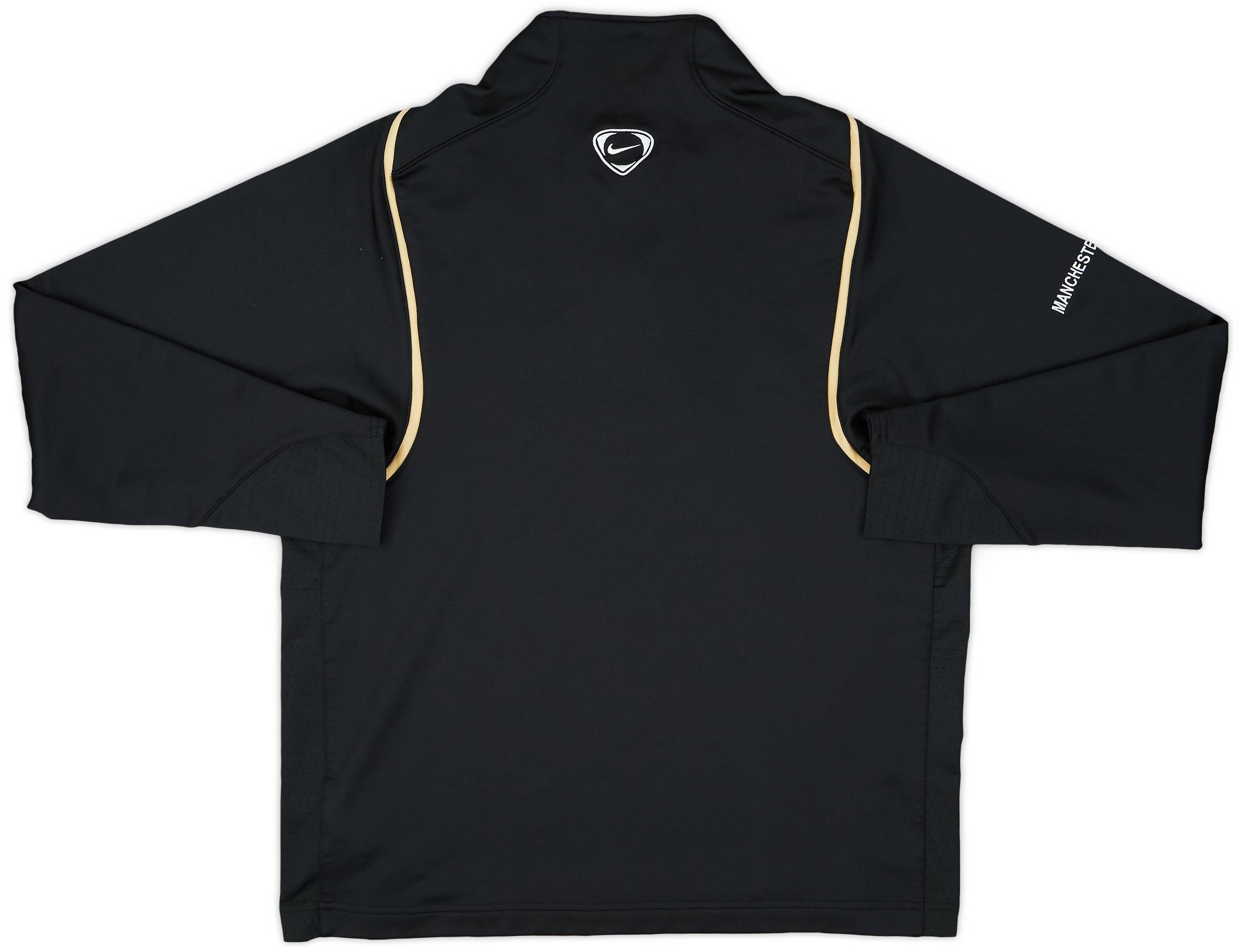 Nike Manchester United ドリルトップ　00s 2006-07 Manchester United Nike 1/4 Zip Drill Top - 9/10 - (L)