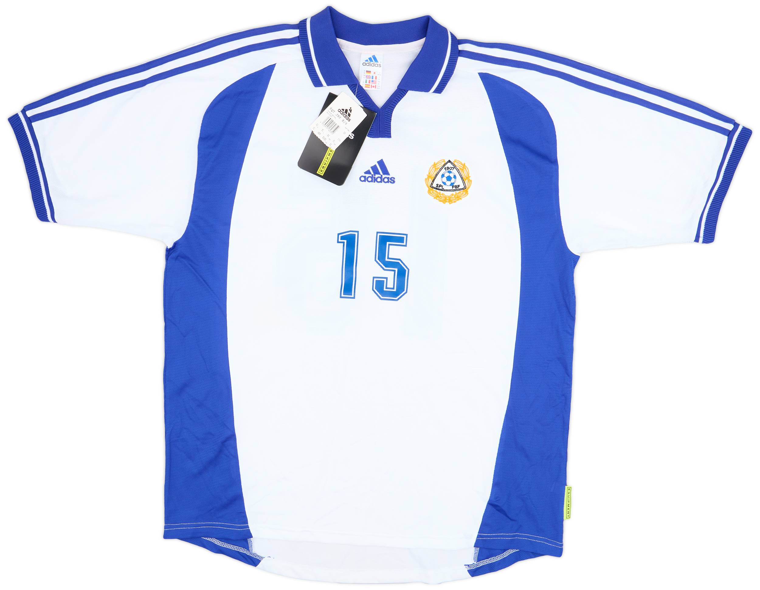 2000-02 Finland Player Issue Home Shirt #15 (XL)