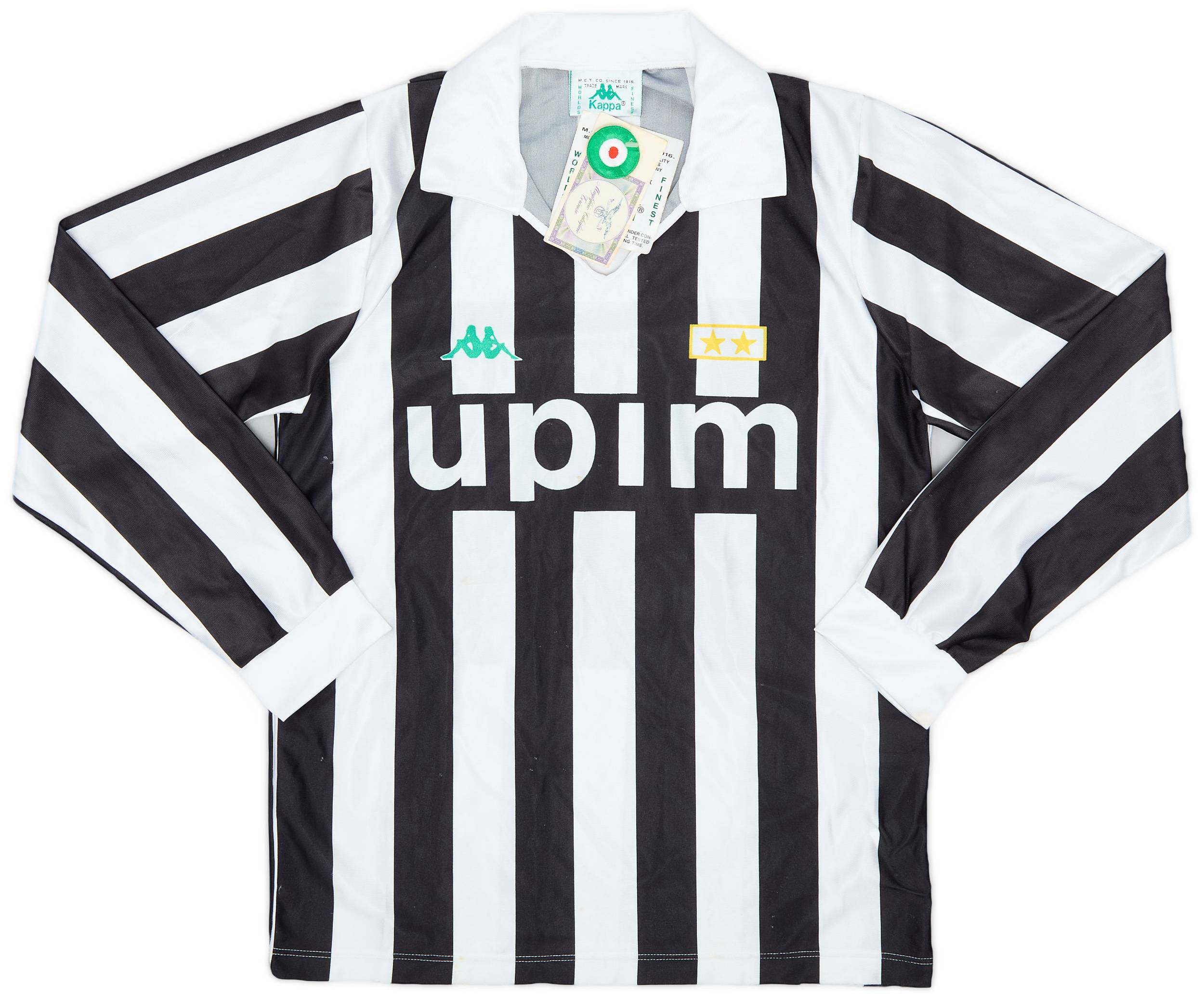 1991-92 Juventus Basic Home L/S Shirt (S)