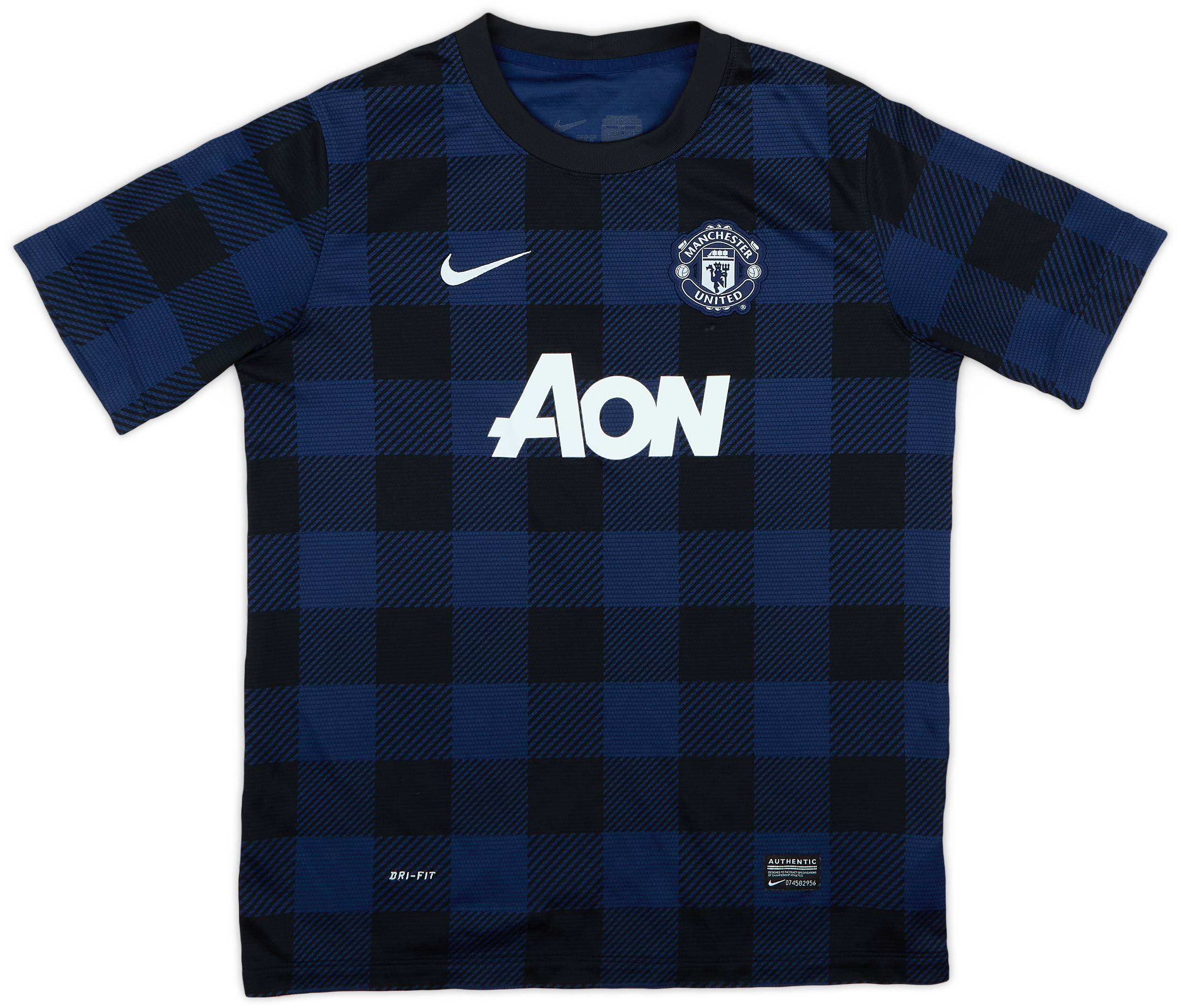 2013-14 Manchester United Away Shirt - 9/10 - (XL.Boys)