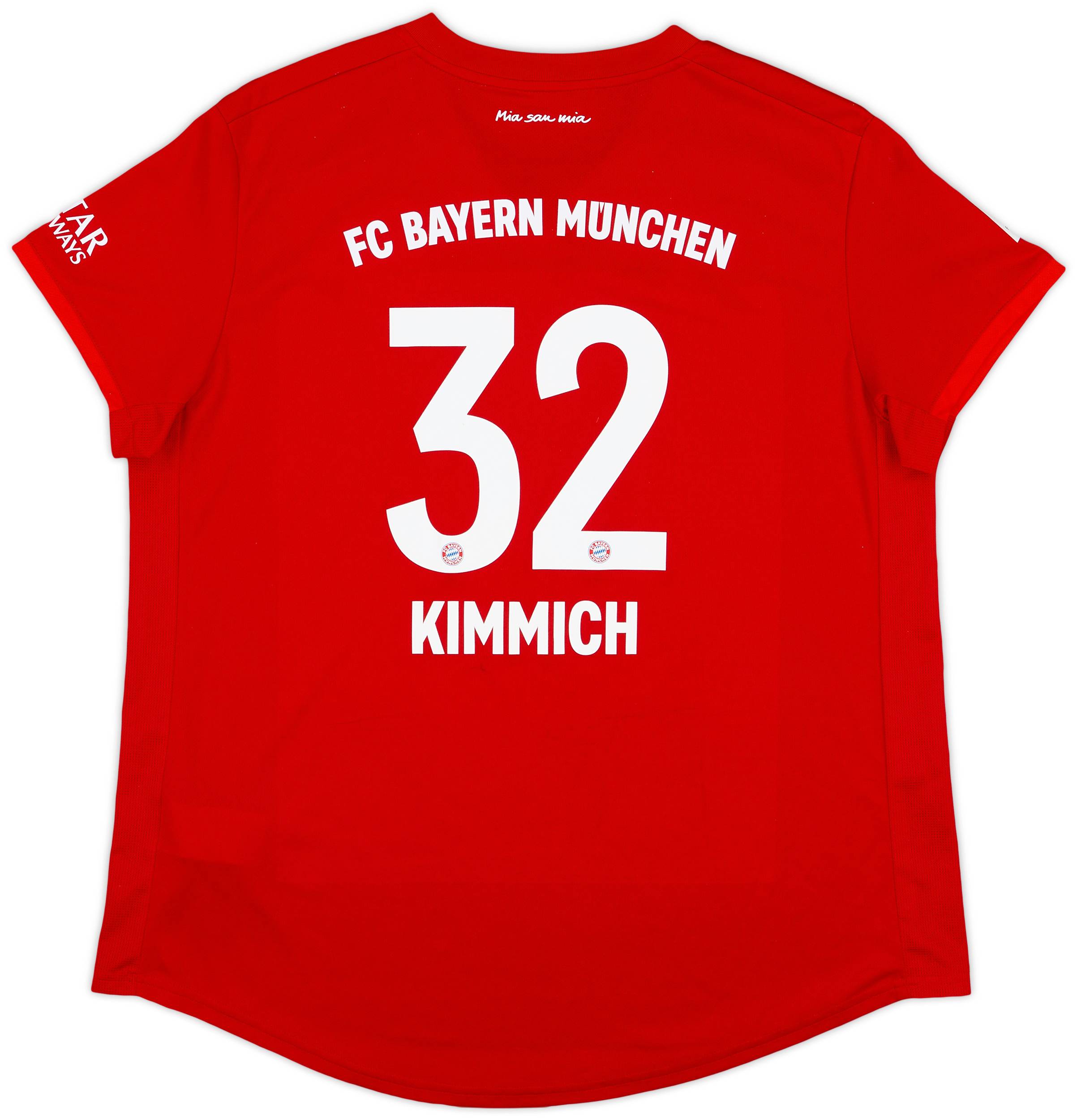 2019-20 Bayern Munich Home Shirt Kimmich #32 - 9/10 - (Women's XL)