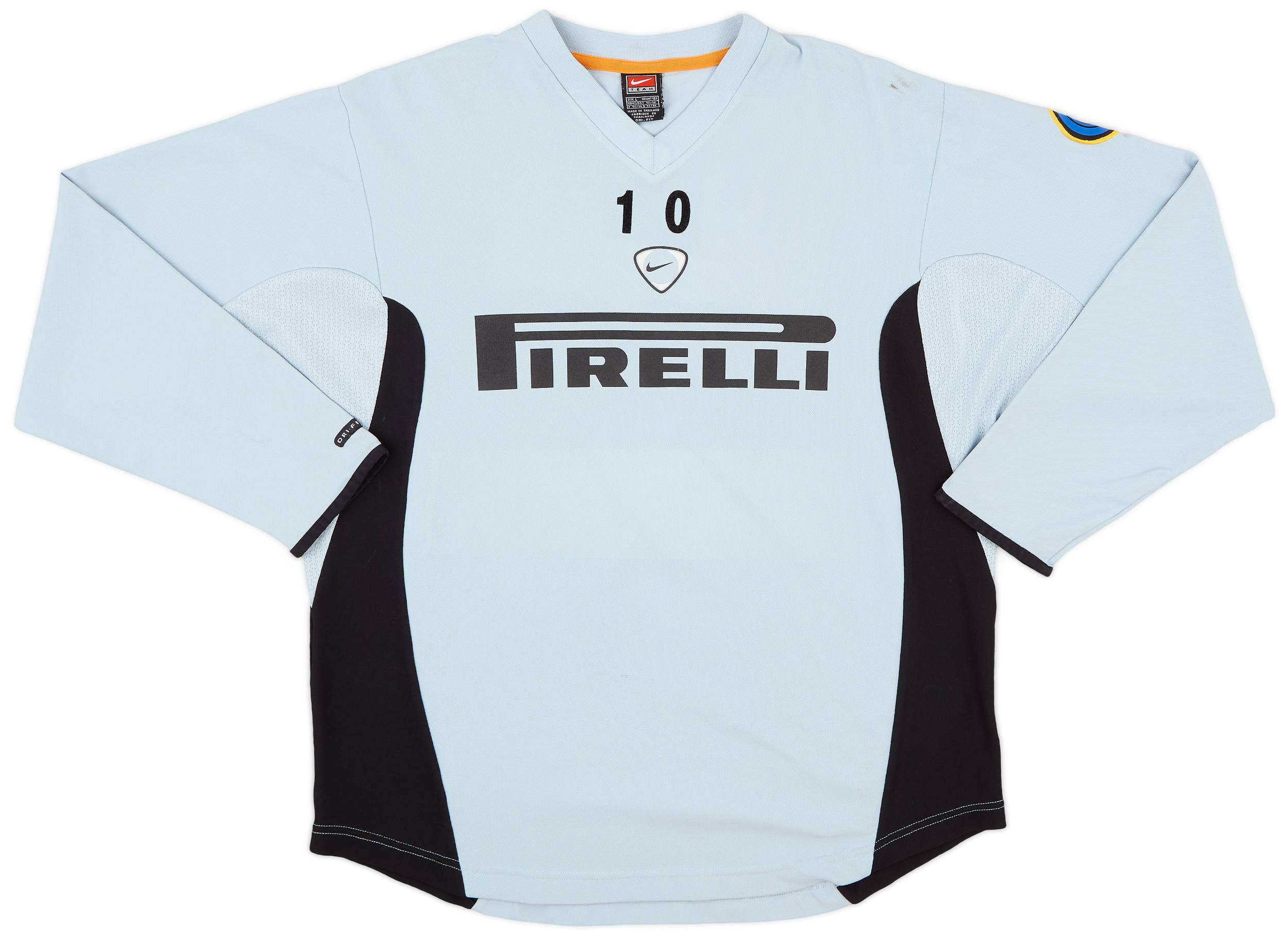 2000-01 Inter Milan Nike Player Issue Training Shirt #10 - 9