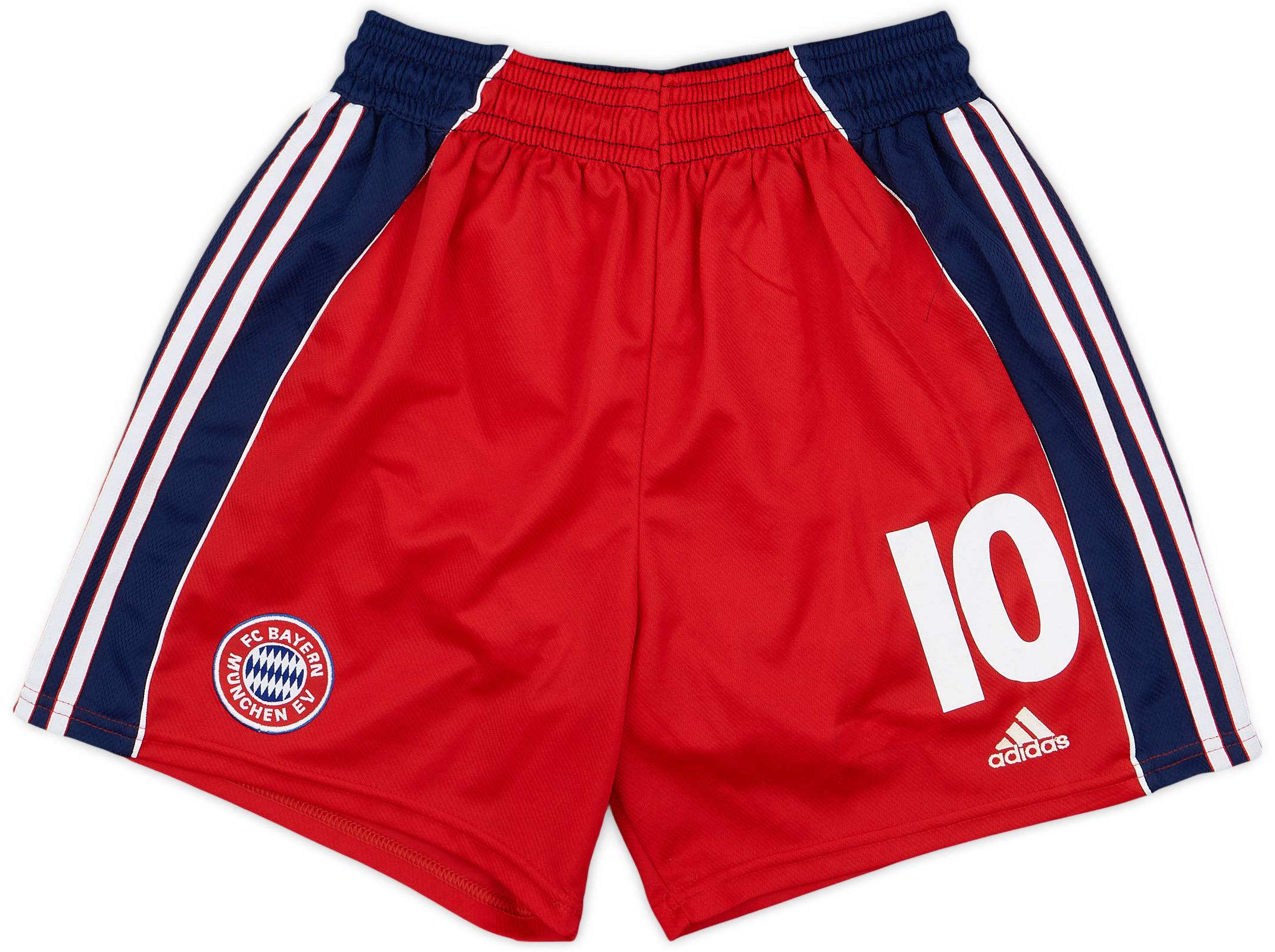 2000-02 Bayern Munich Home Shorts #10 - 7/10 - (L)