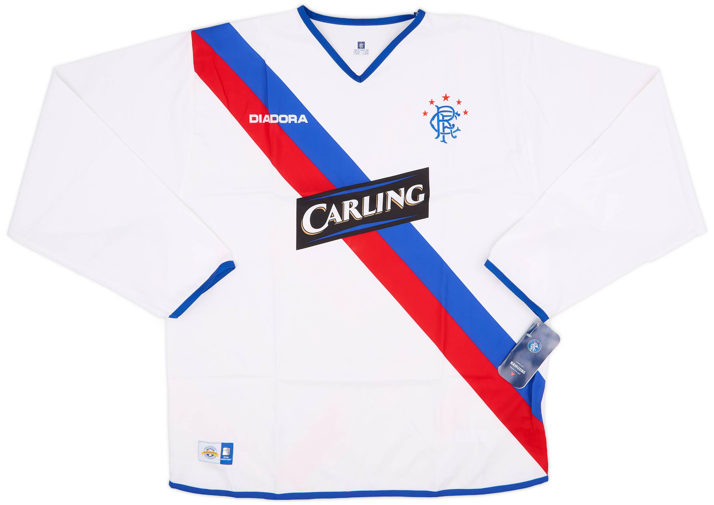 2004-05 Rangers Away L/S Shirt (XL)