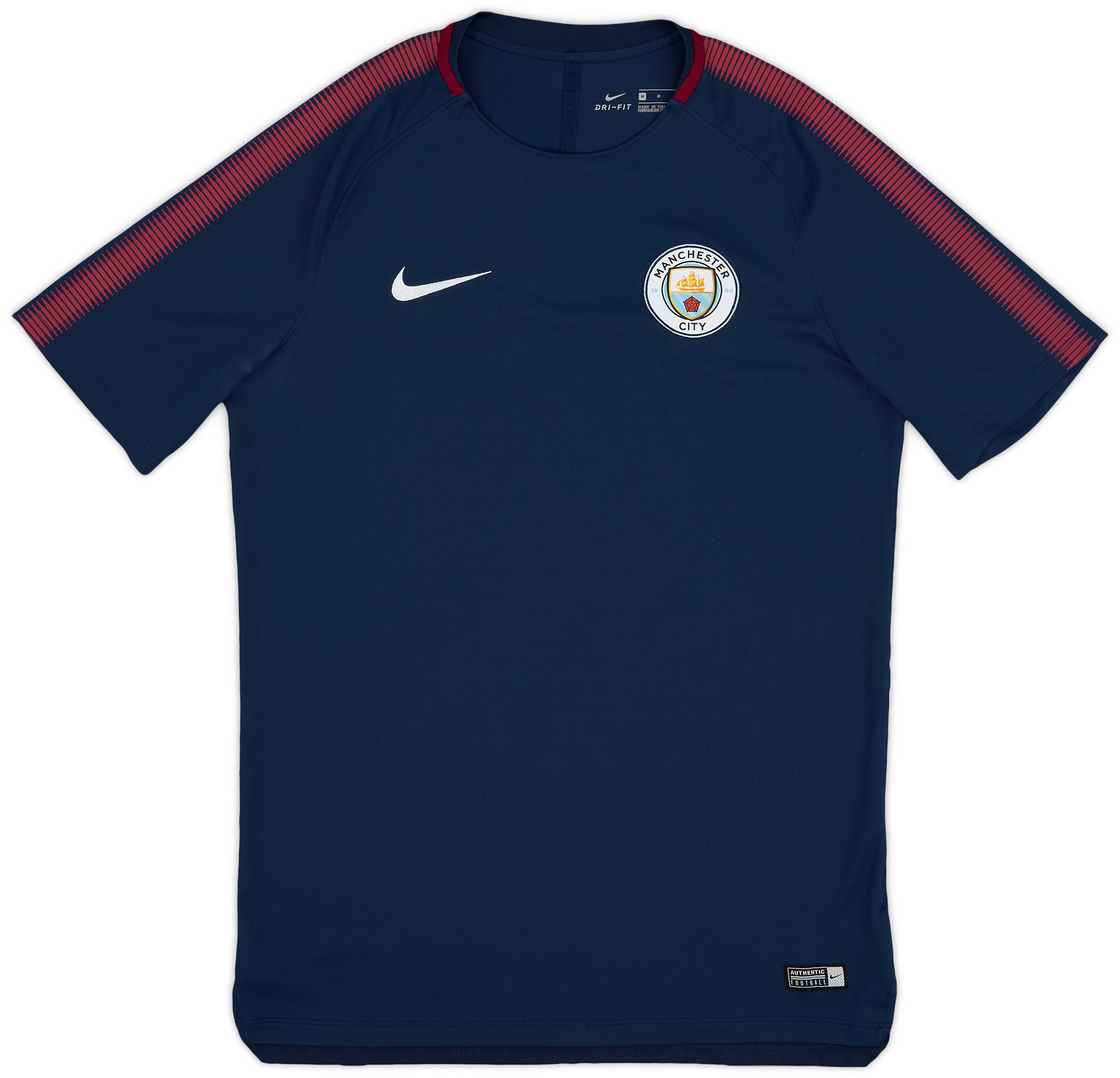 2017-18 Manchester City Nike Training Shirt - 8/10 - (M)