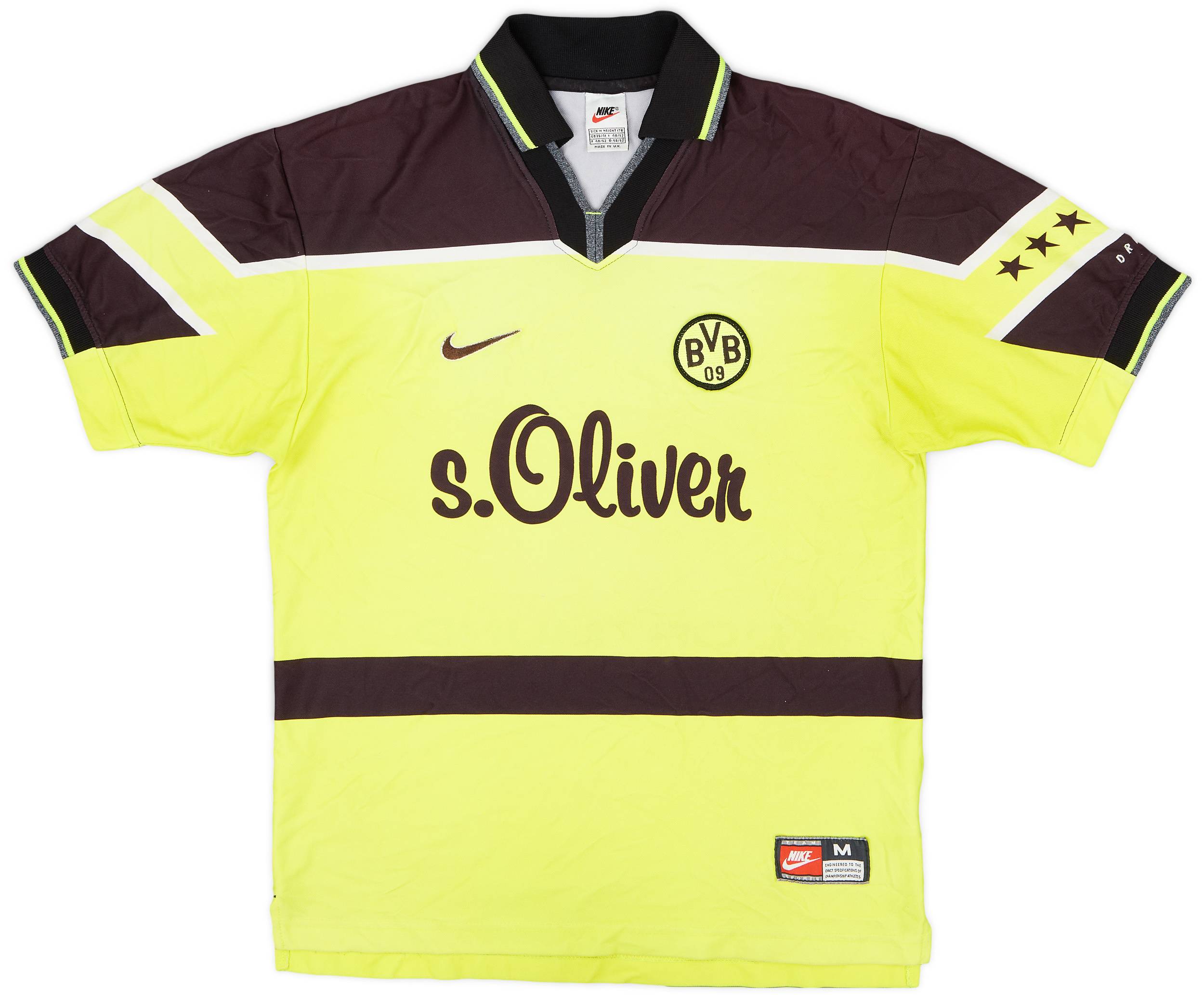 1997-98 Borussia Dortmund Home Shirt - 5/10 - (M)