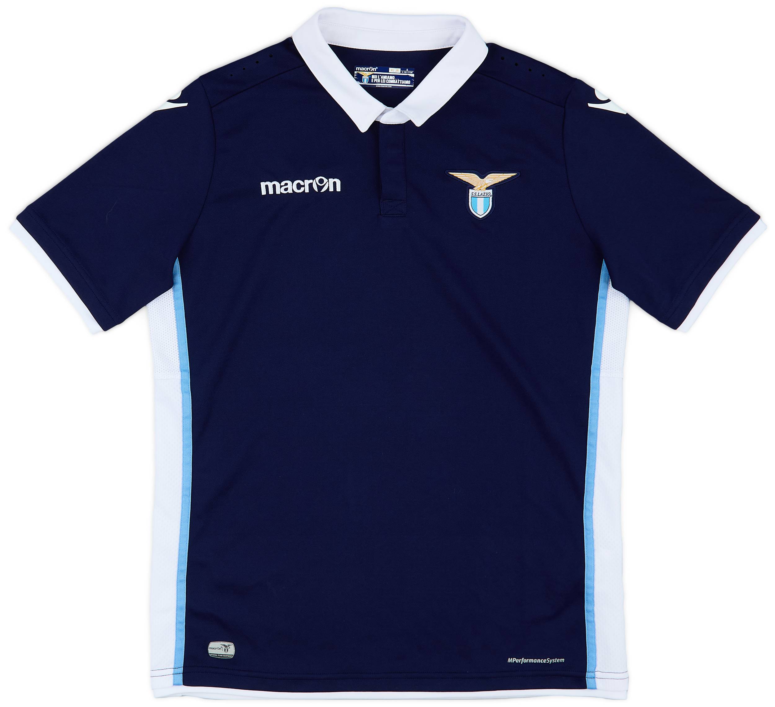 2016-17 Lazio Away Shirt - 9/10 - (XL.Boys)