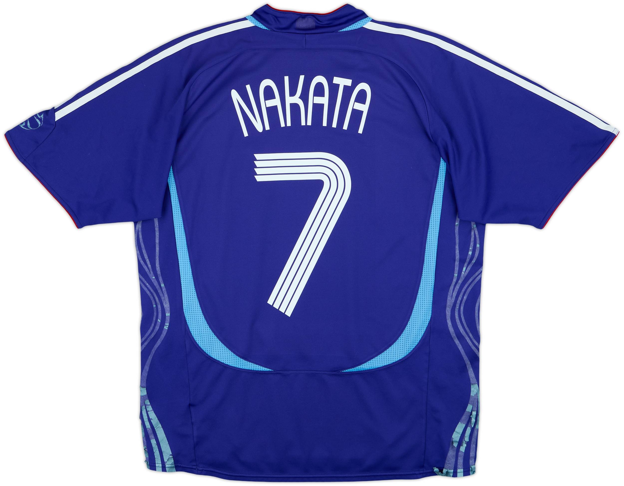 2006-08 Japan Home Shirt Nakata #7 - 5/10 - (M)