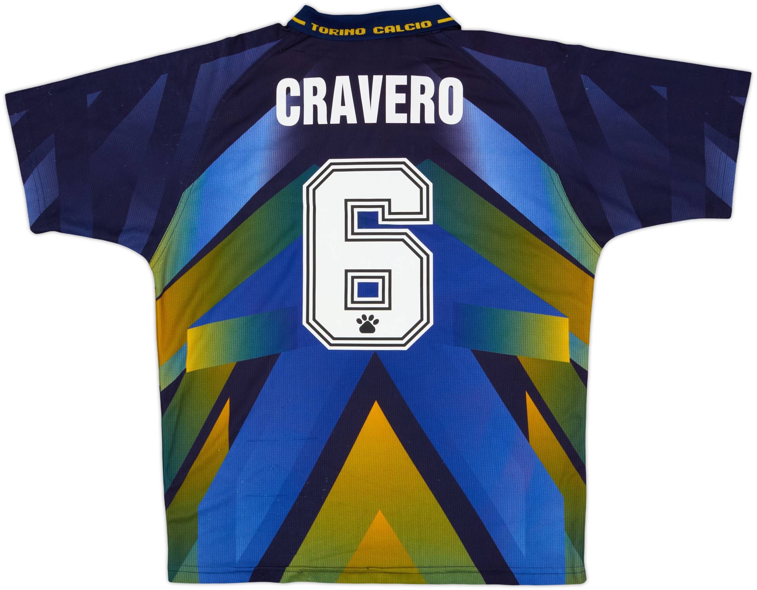 1997-98 Torino Third Shirt Cravero #6 - 6/10 - (XS)